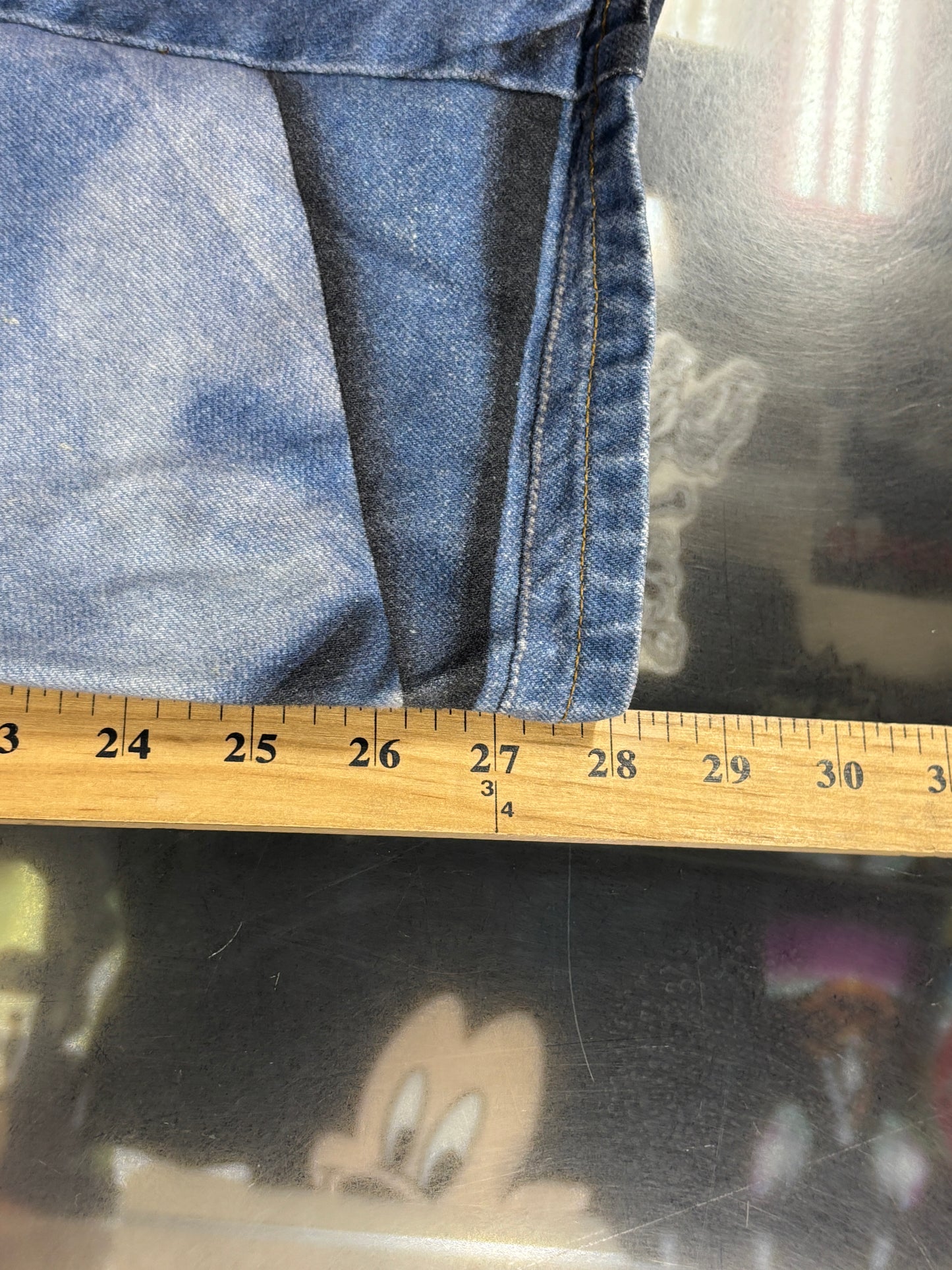 Palace FW20 Double Denim All Over Print Jeans Size 30x28