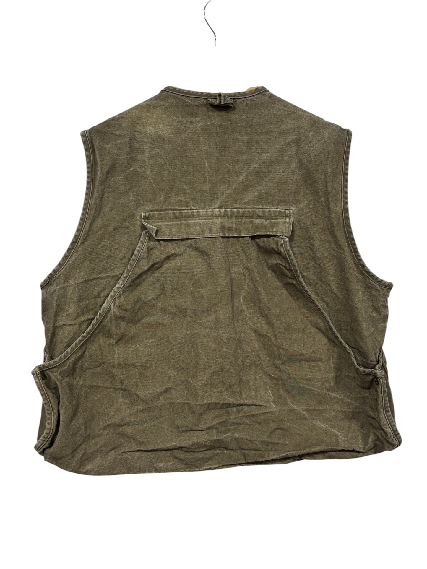Vintage Columbia Sportswear Faded Utility Hunting Fishing Vest Size 3XL