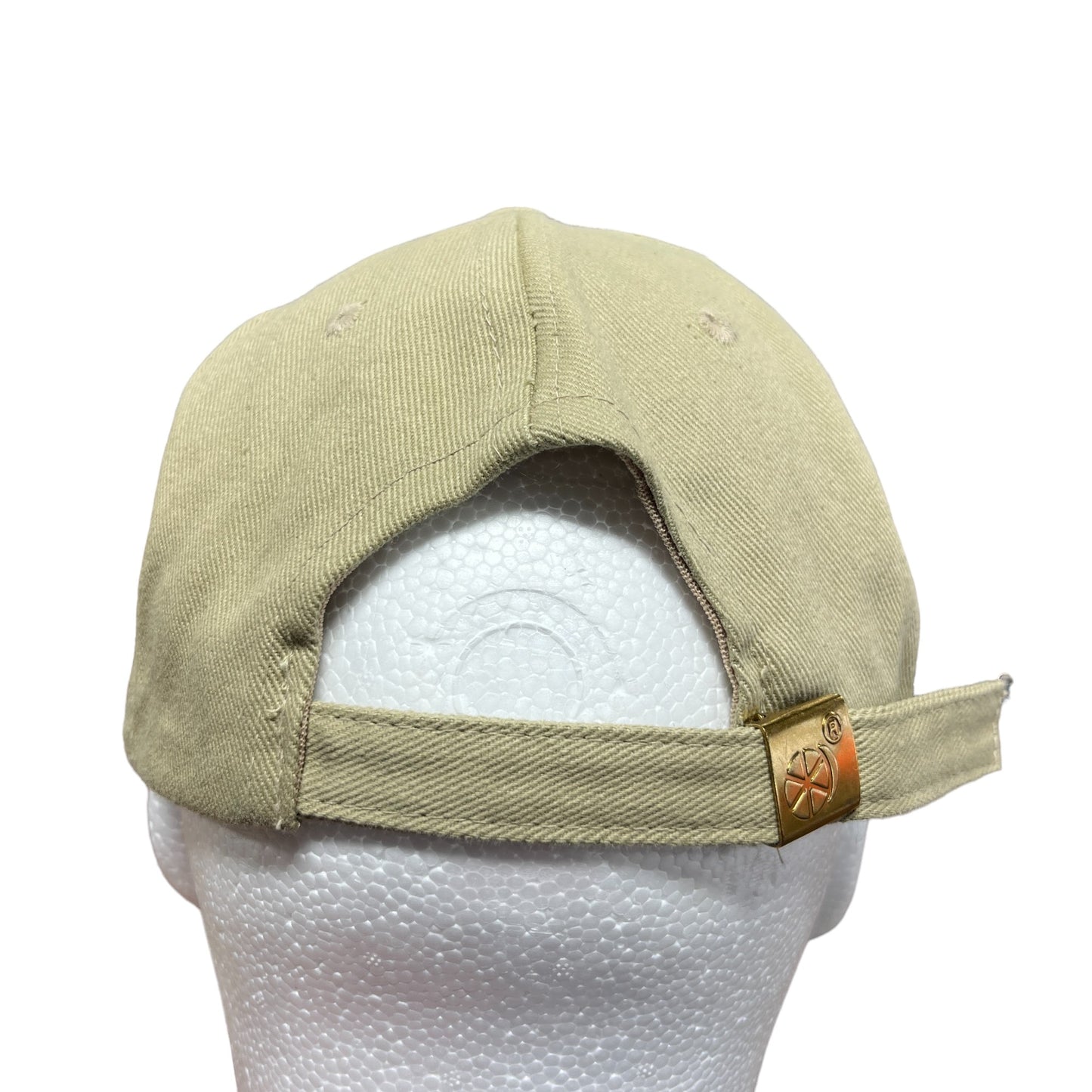 Vintage 90's BP Oil Beige Embroidered Strapback Hat