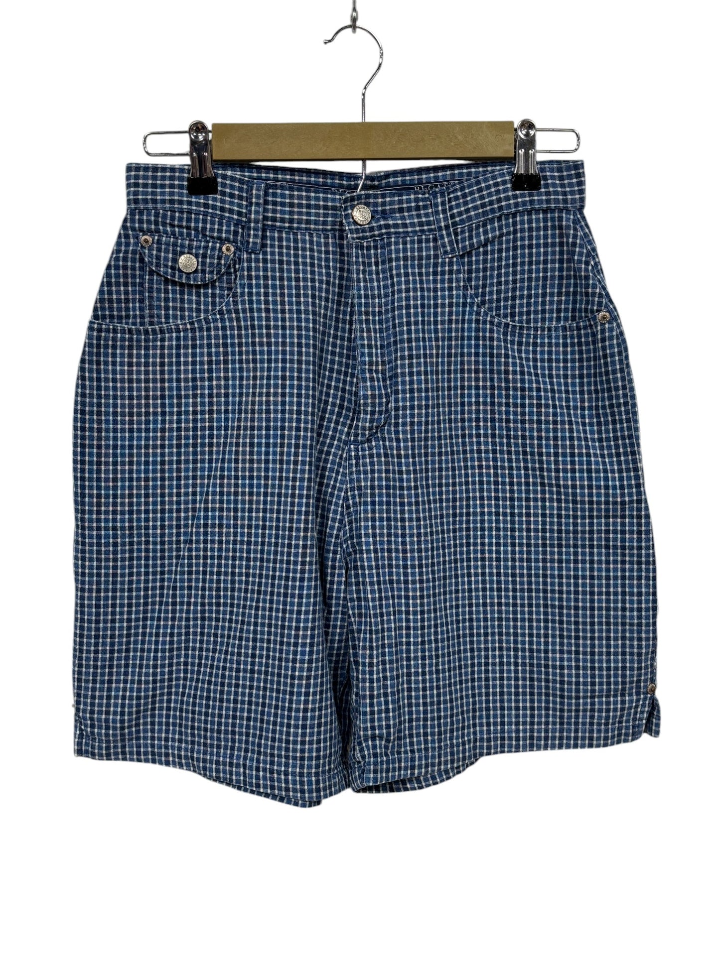 Vintage Regatta Plaid Women's Shorts Size 8 (28 Waist)