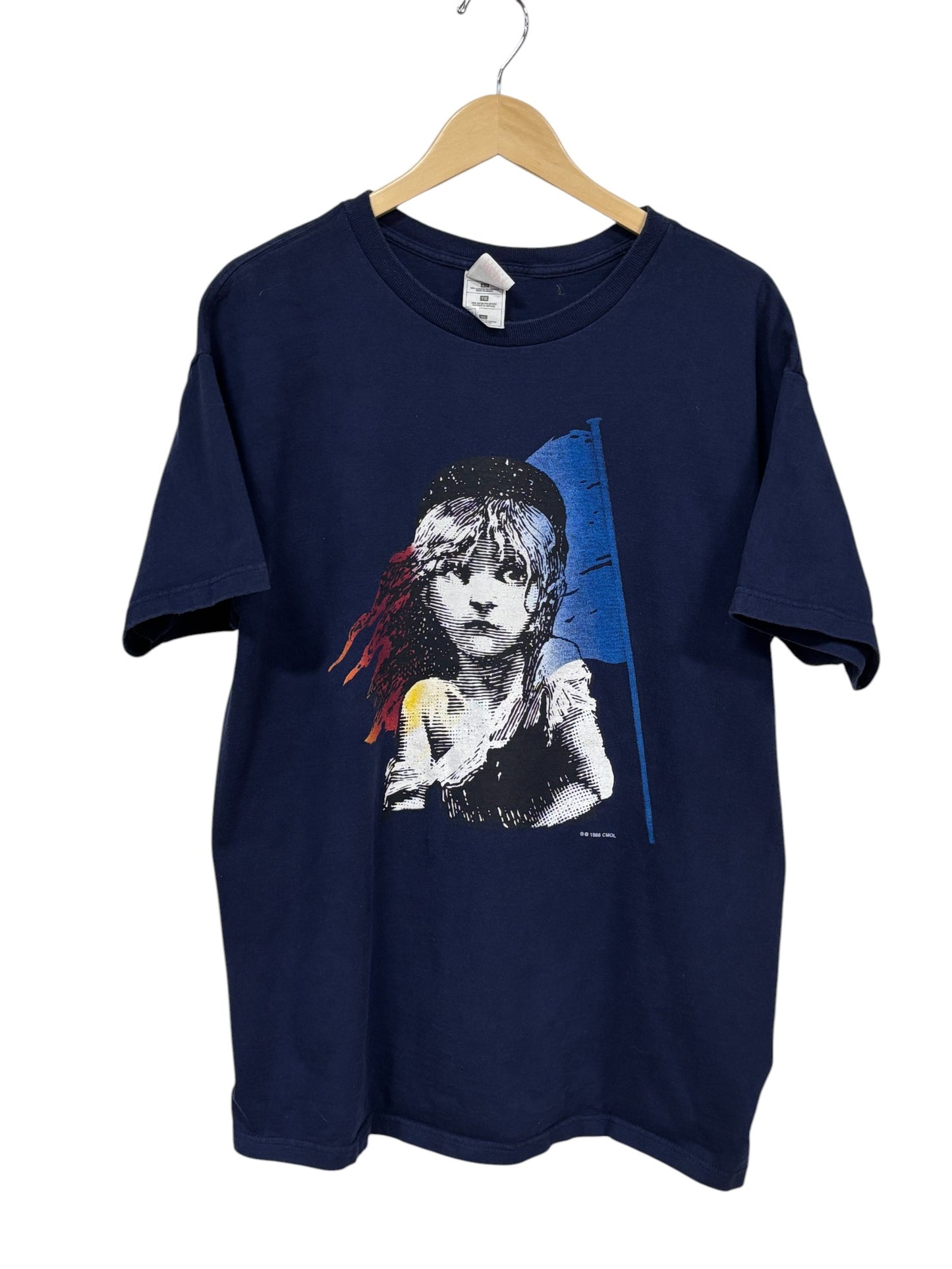 Vintage Les Misérables Broadway Play Graphic Tee Size XL