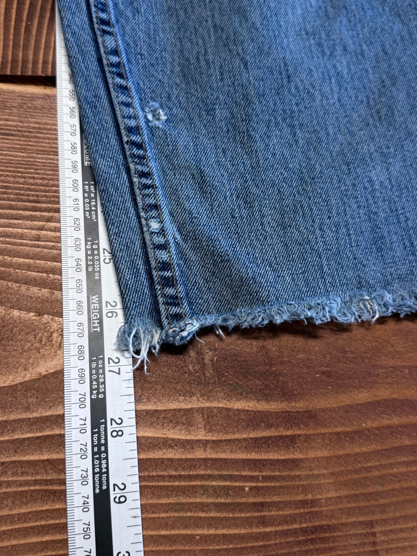 Vintage 90's Levi's Silver Tab Baggy Denim Skater Jeans Size 38x27