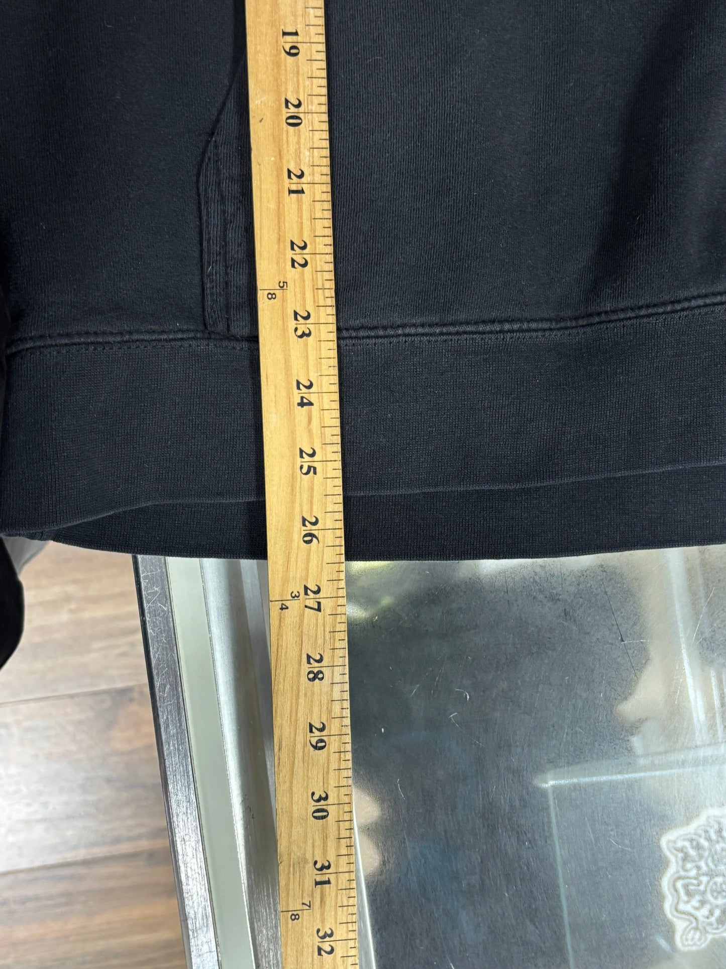 Stussy Worldwide Map Black Hoodie Size Large