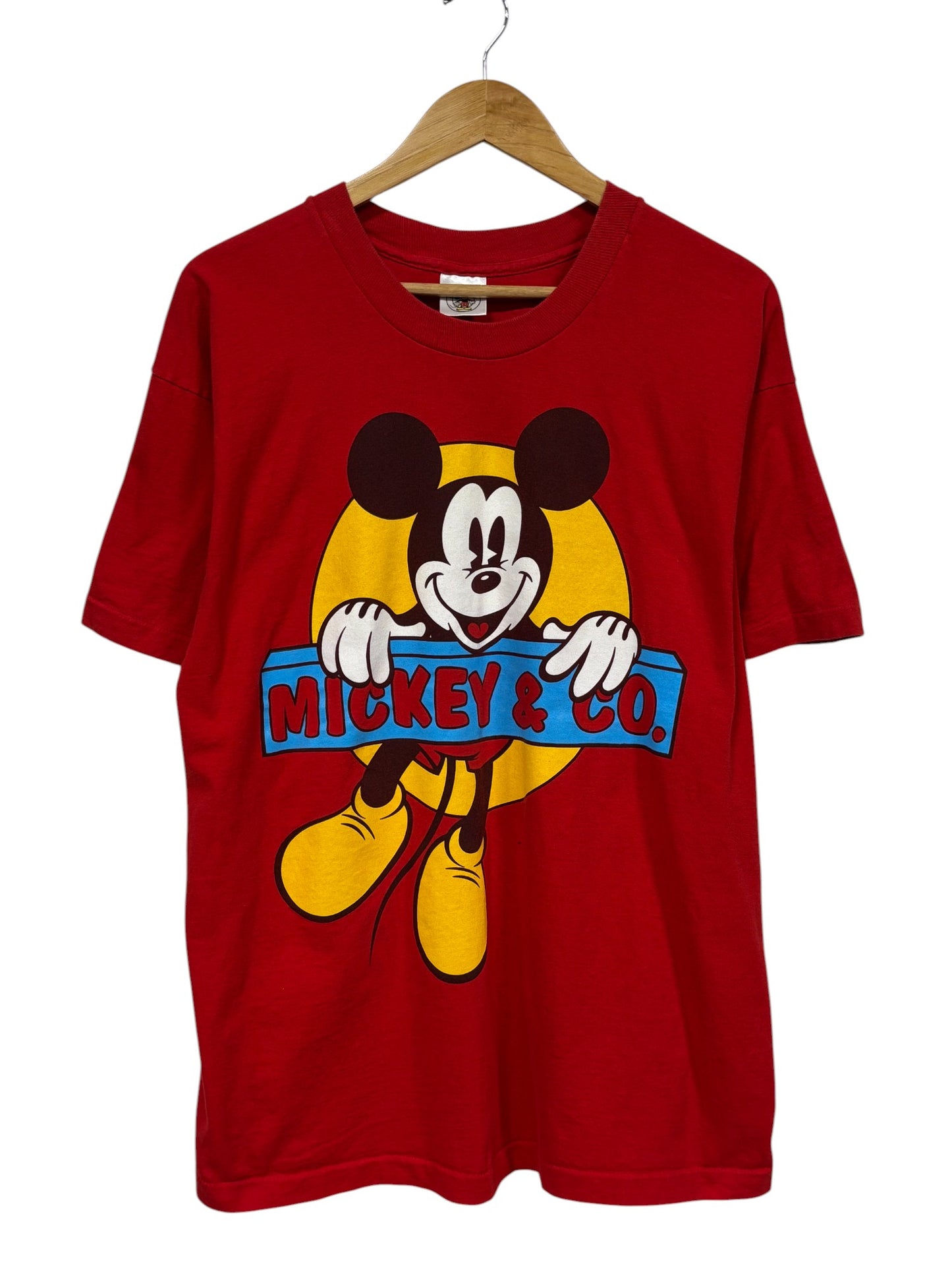Vintage 90's Disney Mickey & Co. Cartoon Graphic Tee Size XL