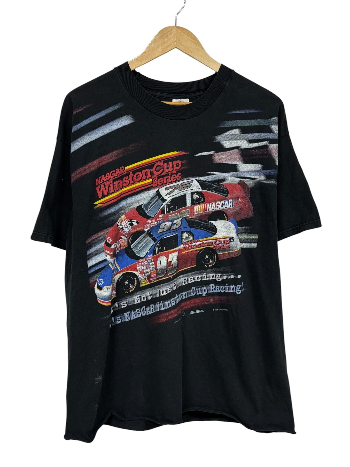 Vintage 1998 NASCAR Winston Cup Series Racing Graphic Tee Size XXL