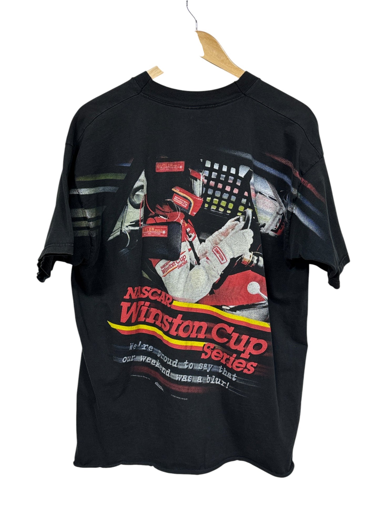 Vintage 1998 NASCAR Winston Cup Series Racing Graphic Tee Size XXL