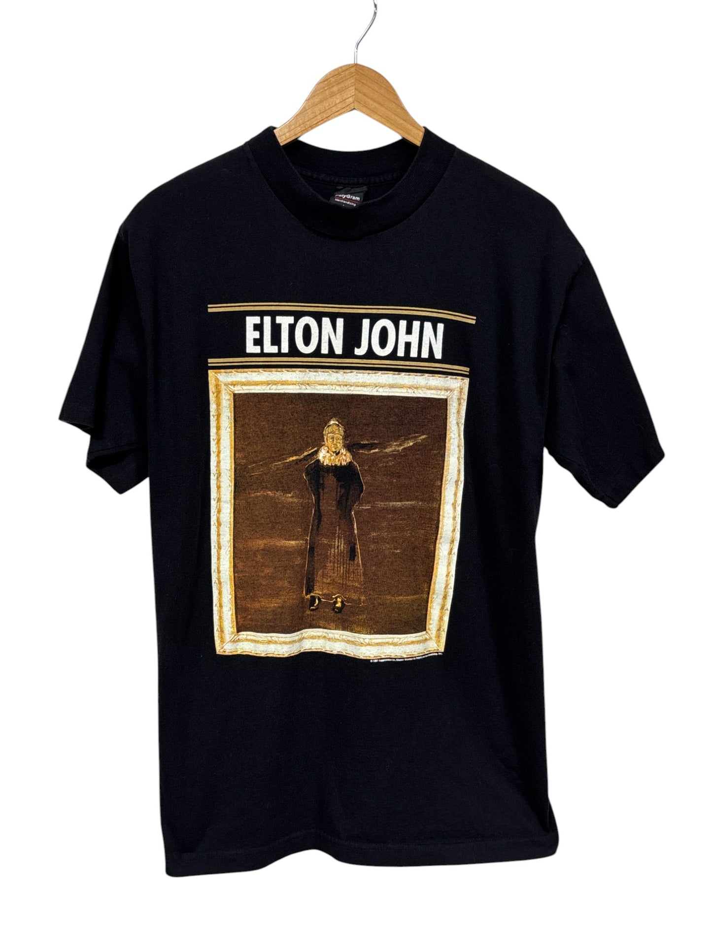 Vintage 1997 Elton John The Big Picture Concert Tour Promo Tee Size Large