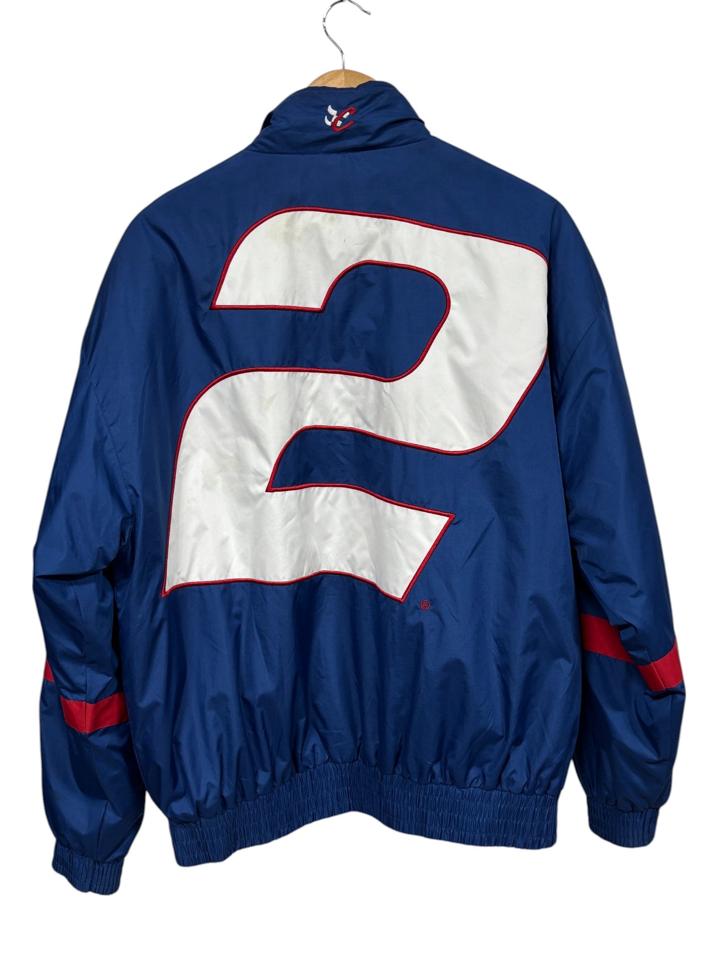 Vintage 00's Chase Authentics Rusty Wallace NASCAR Racing Jacket Size Medium