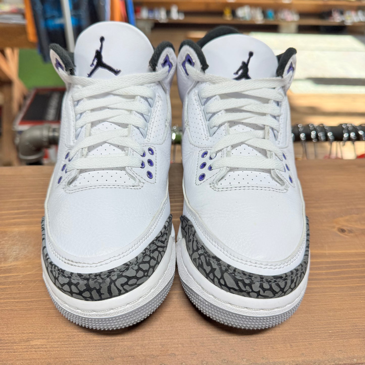 Jordan 3 'Dark Iris' Size 7Y