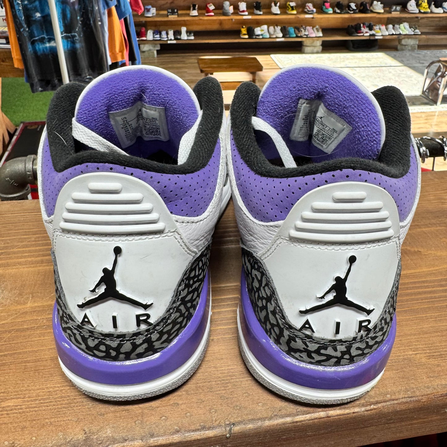 Jordan 3 'Dark Iris' Size 7Y