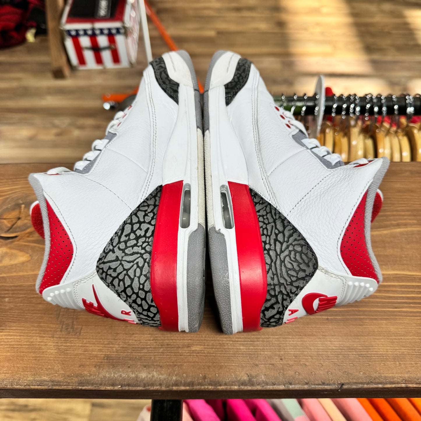 Jordan 3 'Fire Red' Size 7Y
