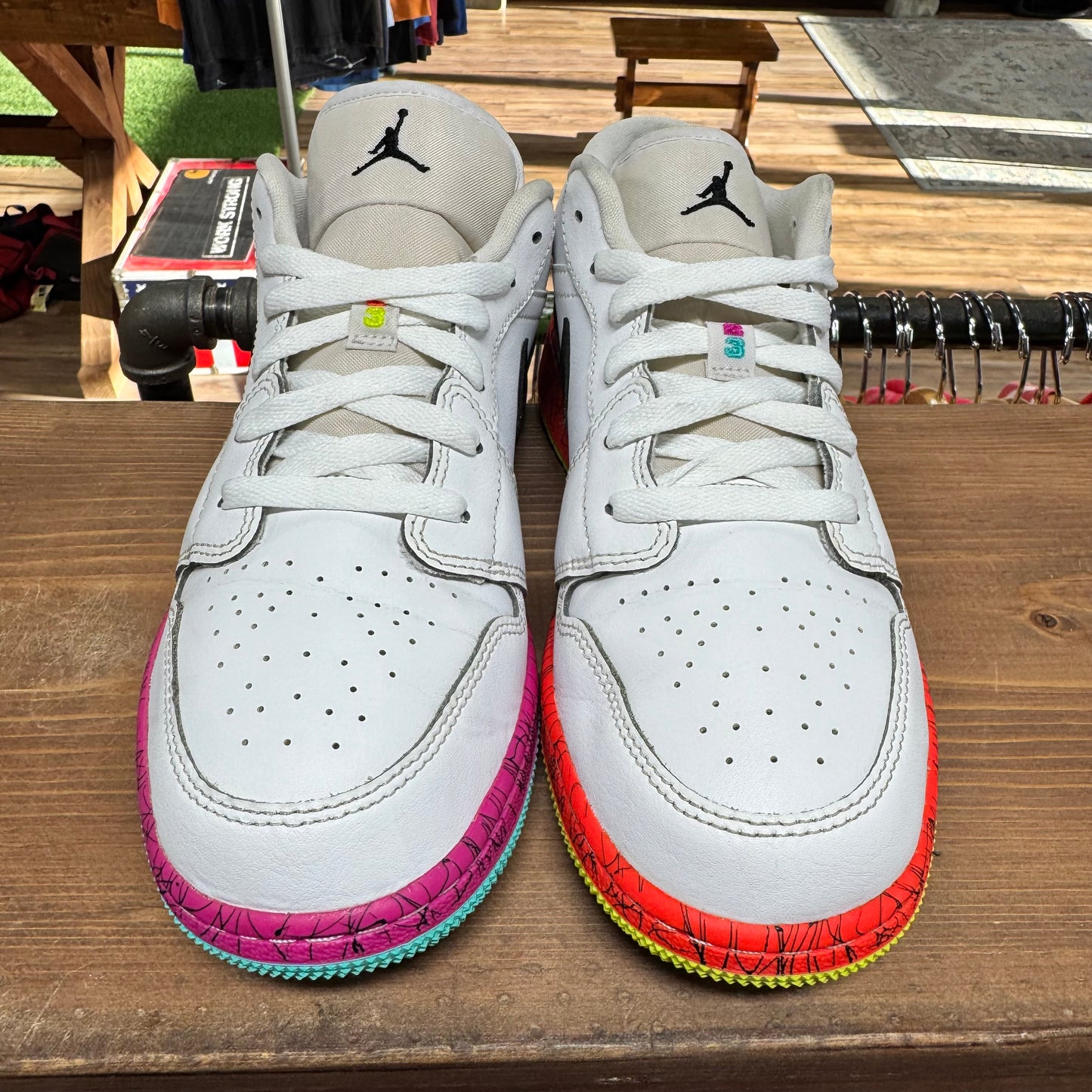 Jordan 1 Low 'Multi-Color' Size 6Y