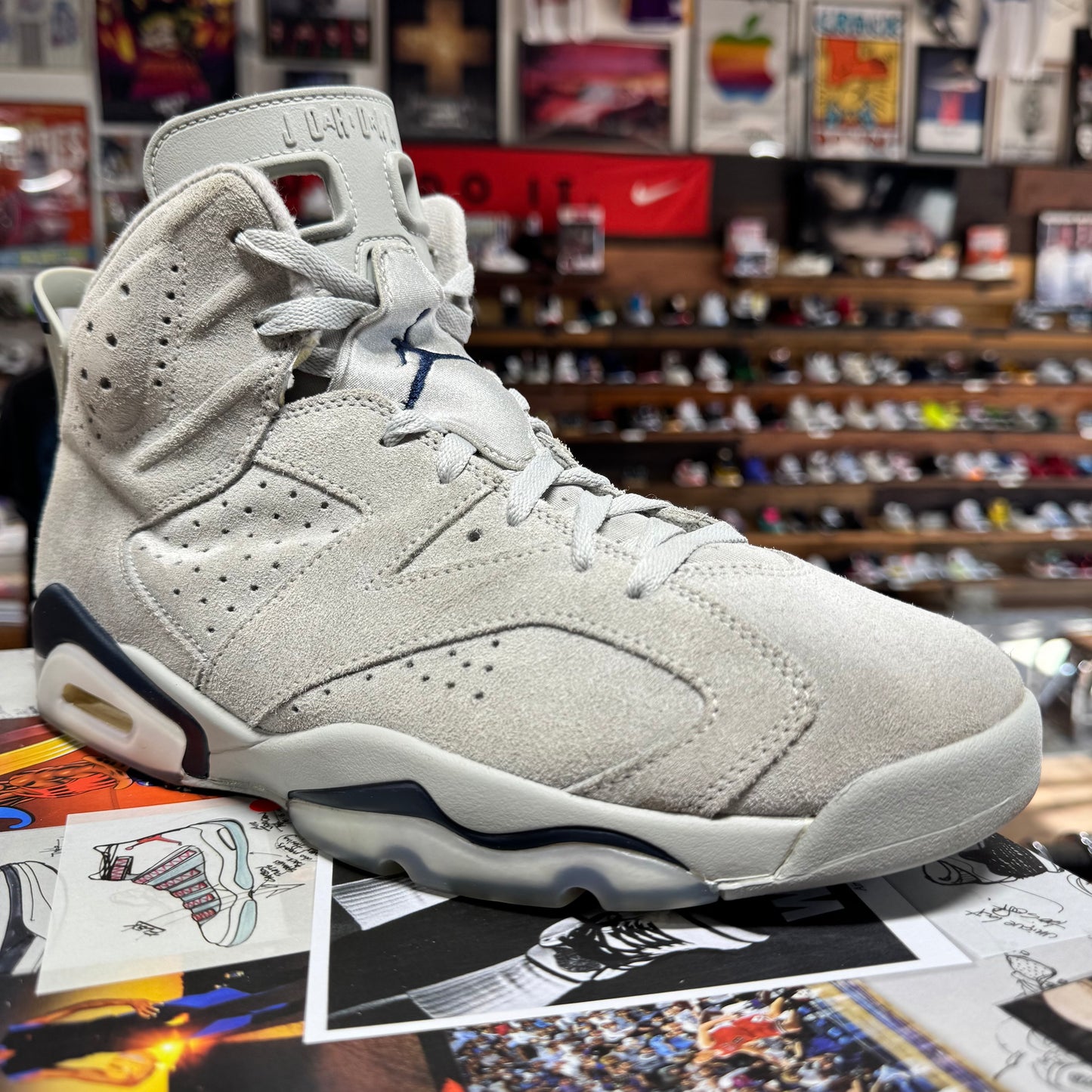 Jordan 6 'Georgetown' Size 12