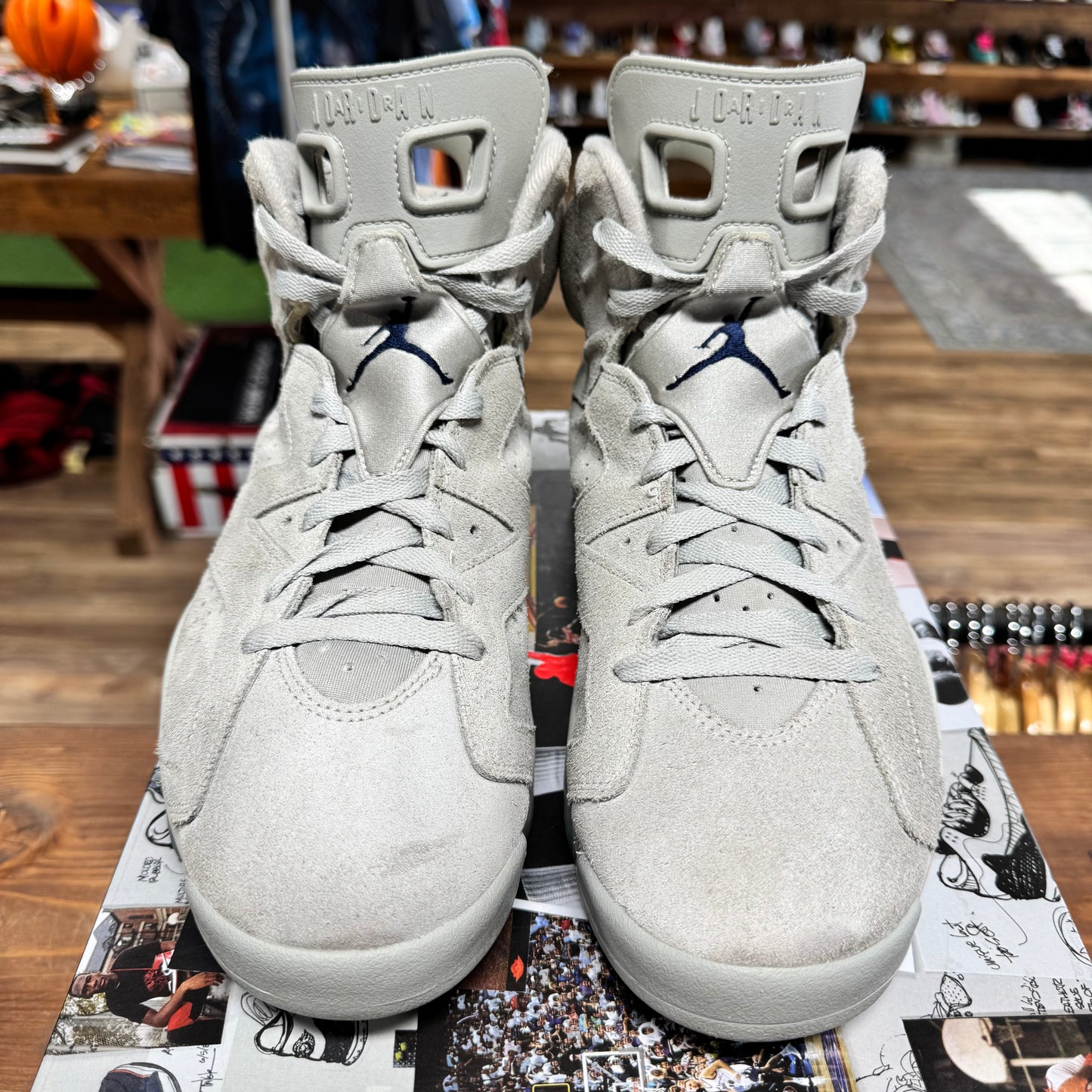 Jordan 6 'Georgetown' Size 12
