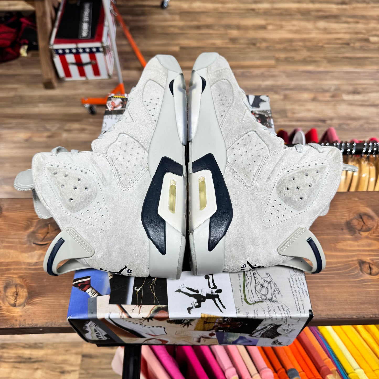 Jordan 6 'Georgetown' Size 12