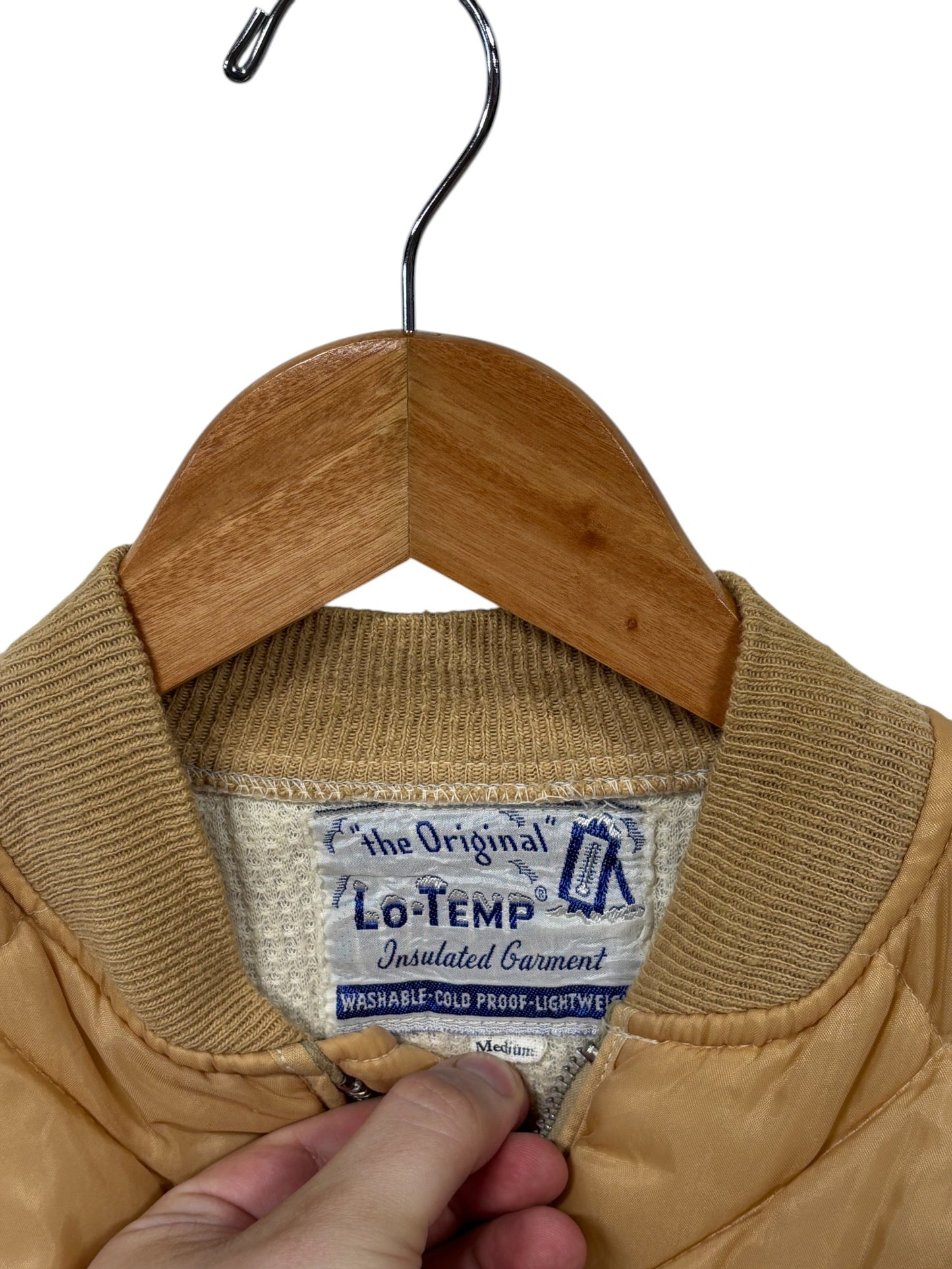 Vintage 80's Lo-Temp Insulated Lightweight Jacket Size Small