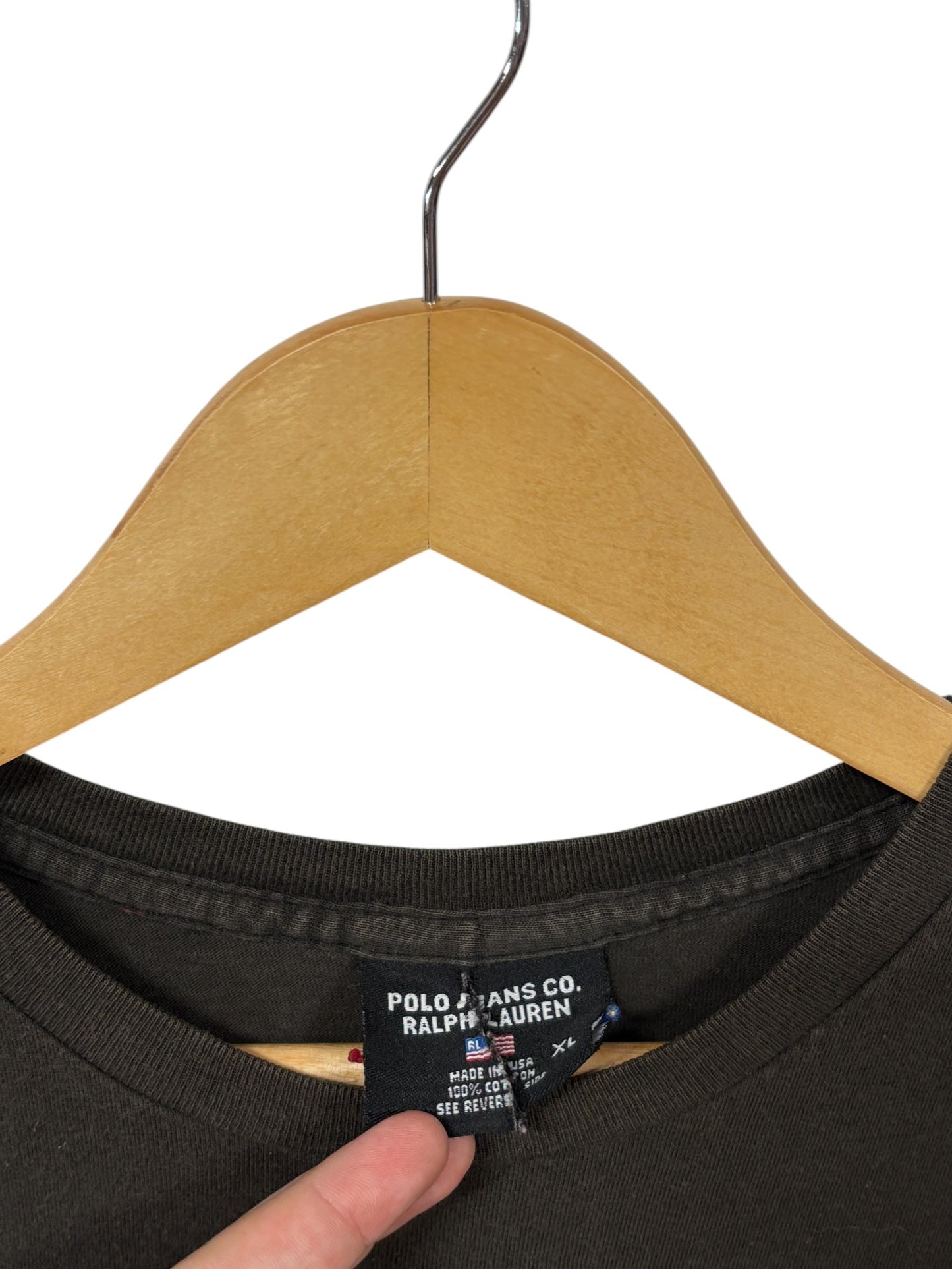 Vintage Polo Ralph Lauren Polo Jeans Co Pocket Tee Size XL