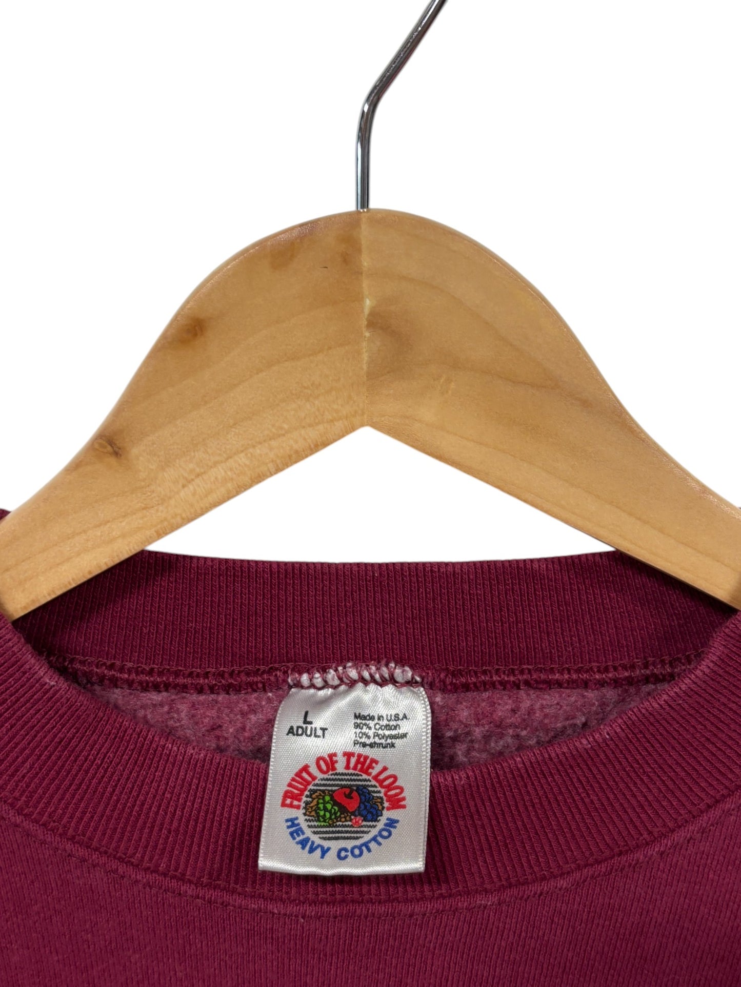 Vintage 90's Baldy's Bistro Ketchum Idaho Crewneck Sweater Size Large