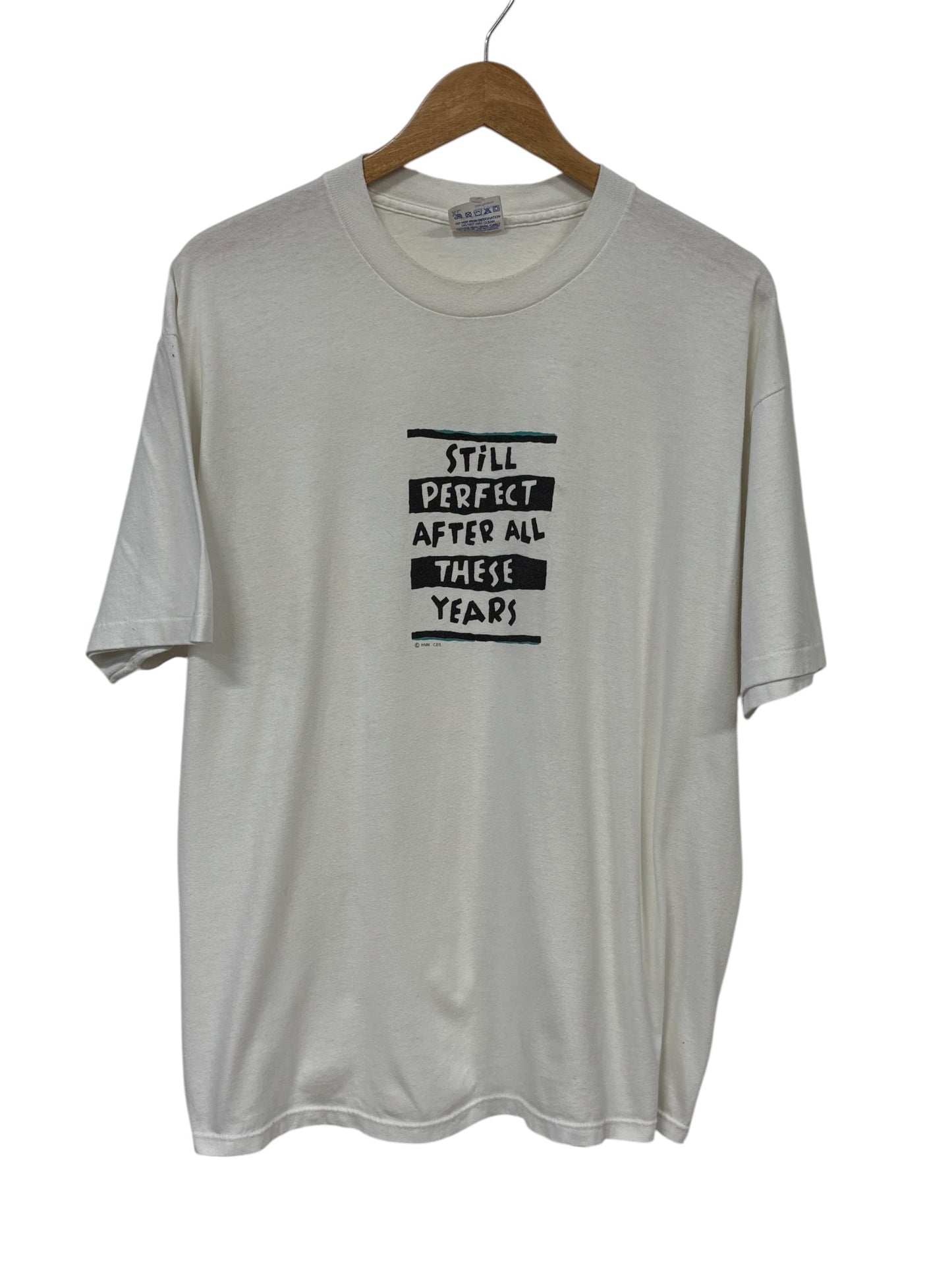 Vintage 90's Still Perfect After All These Years Graphic Tee Size XL