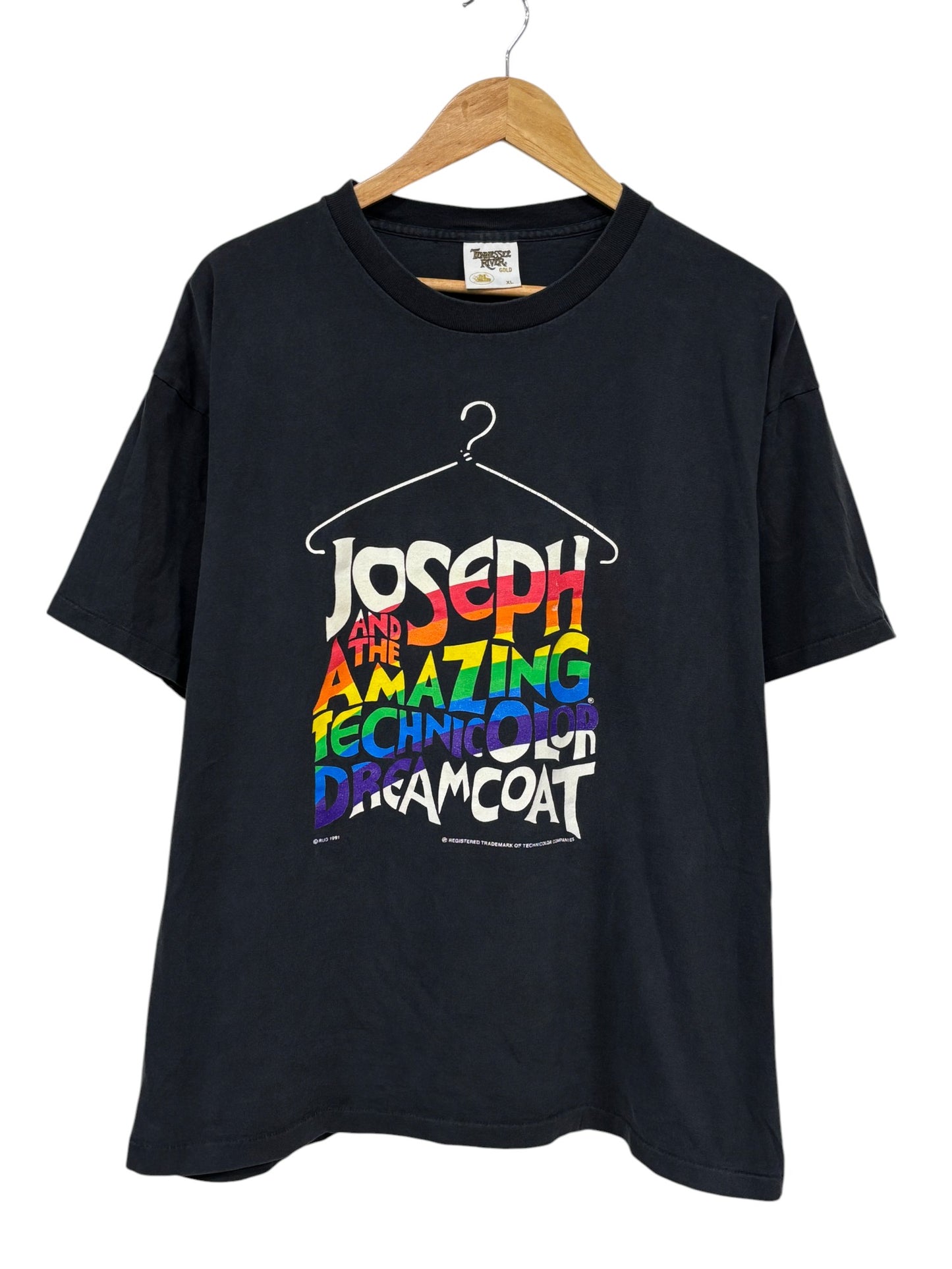 Vintage 90's Joseph and the Amazing Technicolor Dreamcoat Promo Tee Size XL