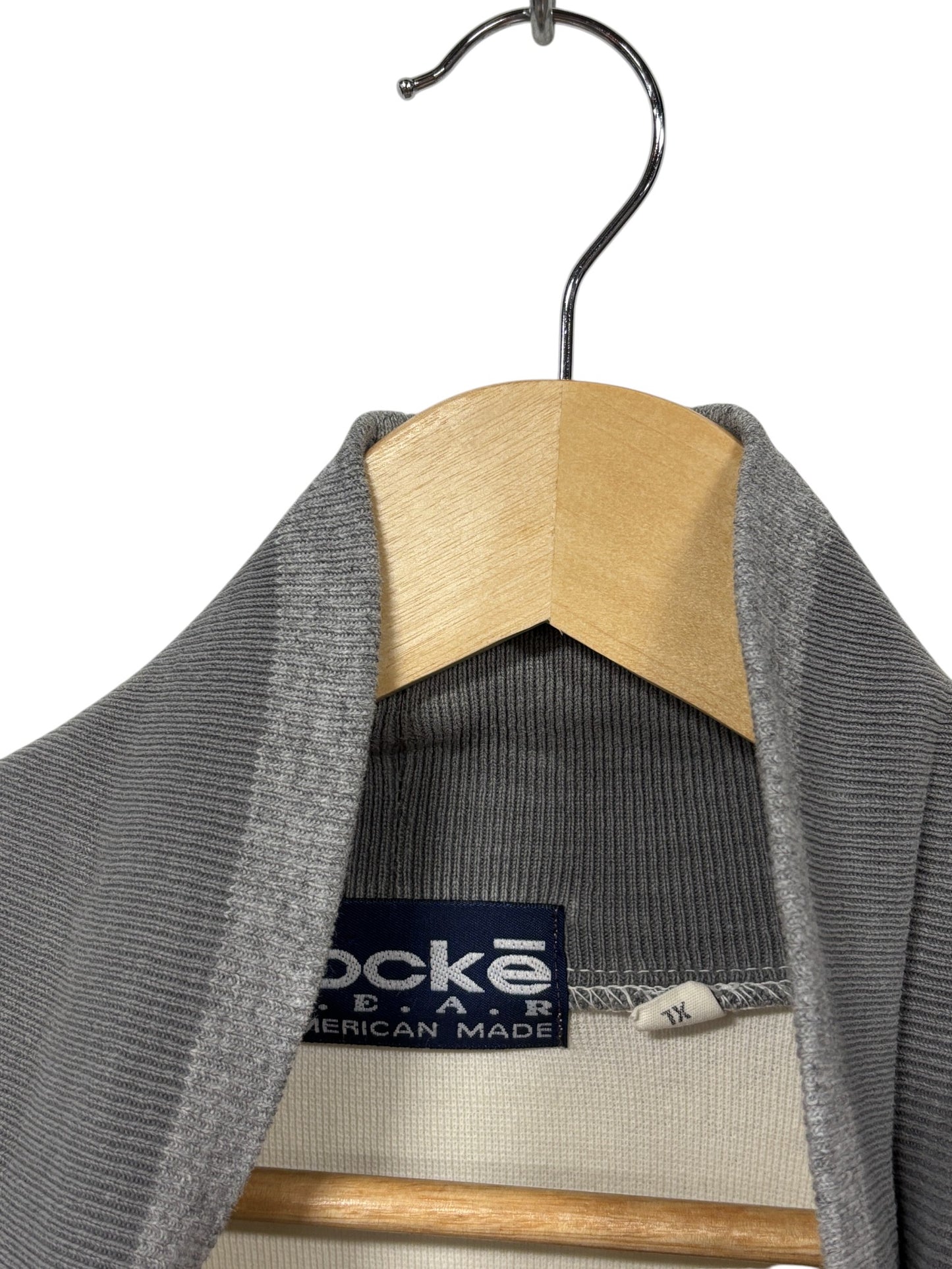 Vintage 90's Rocke Gear Mock Neck Long Sleeve Shirt Size XL