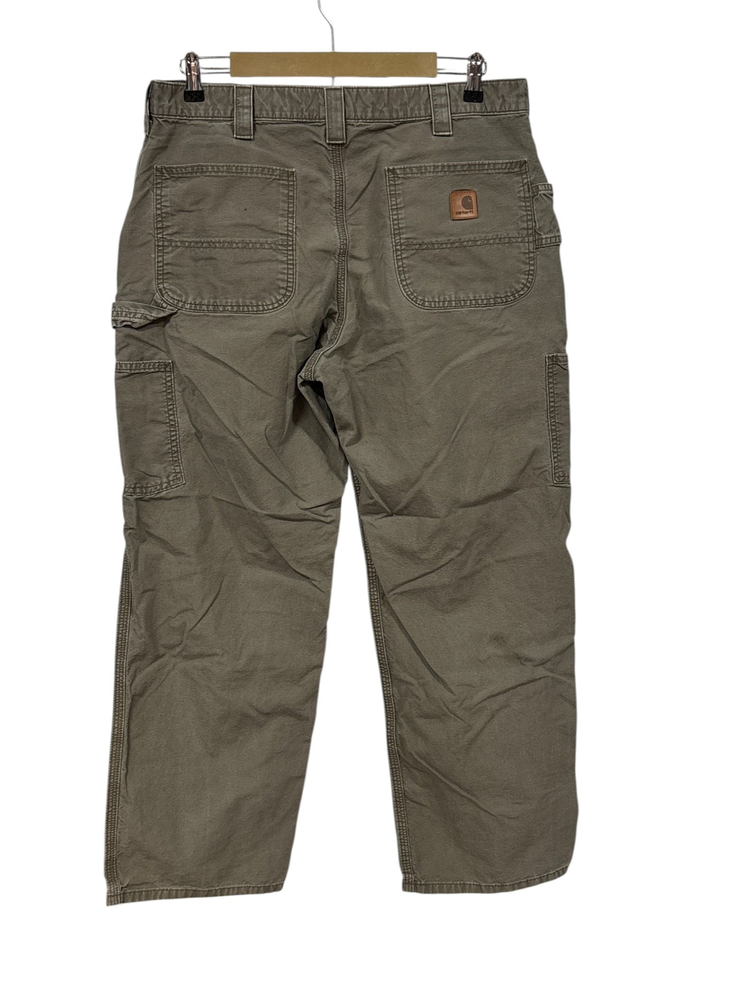 Carhartt Light Brown Dungaree Fit Cargo Pants Size 36x30