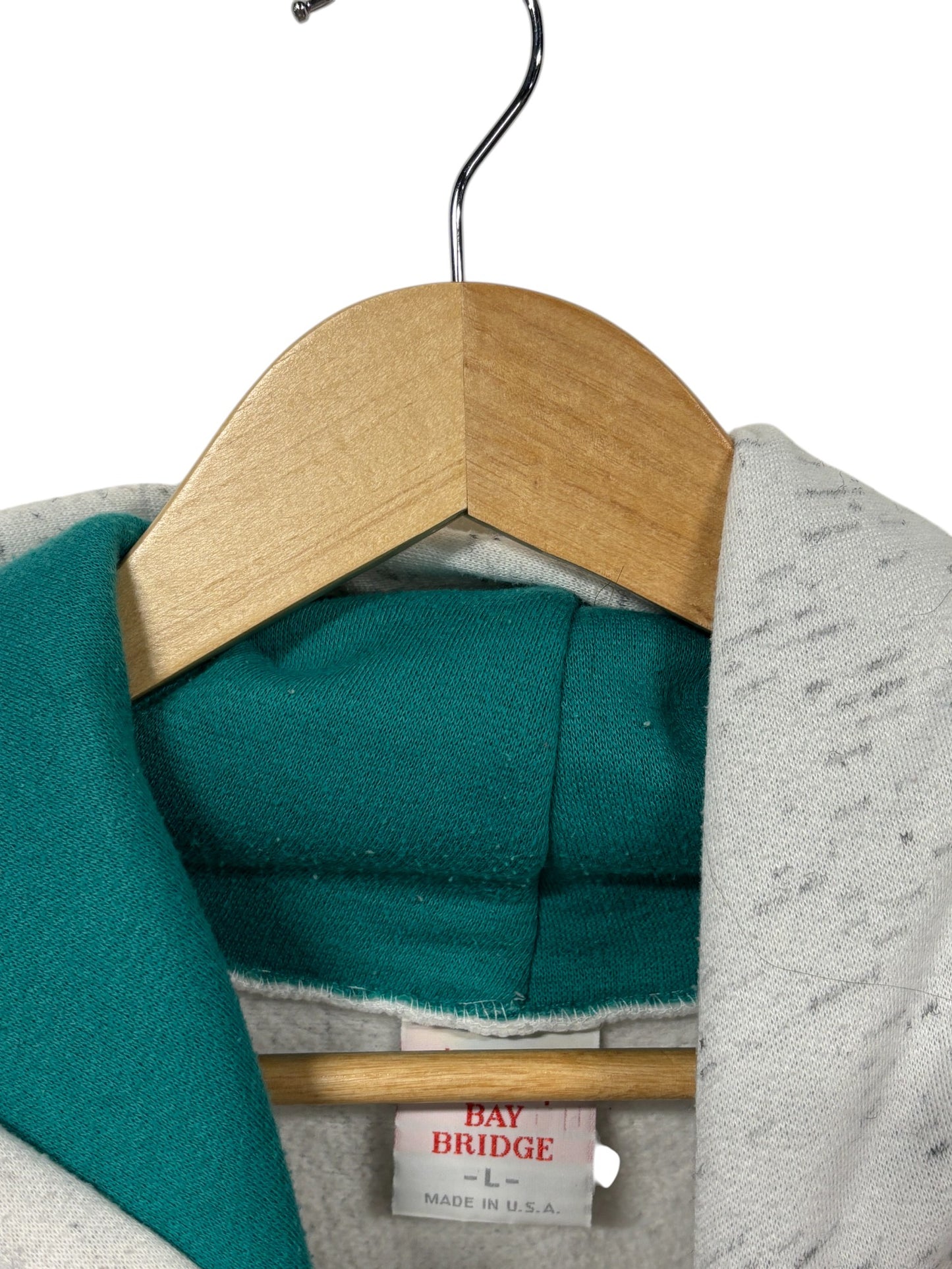 Vintage 80's Yellowstone National Park Nature Hoodie Size Large