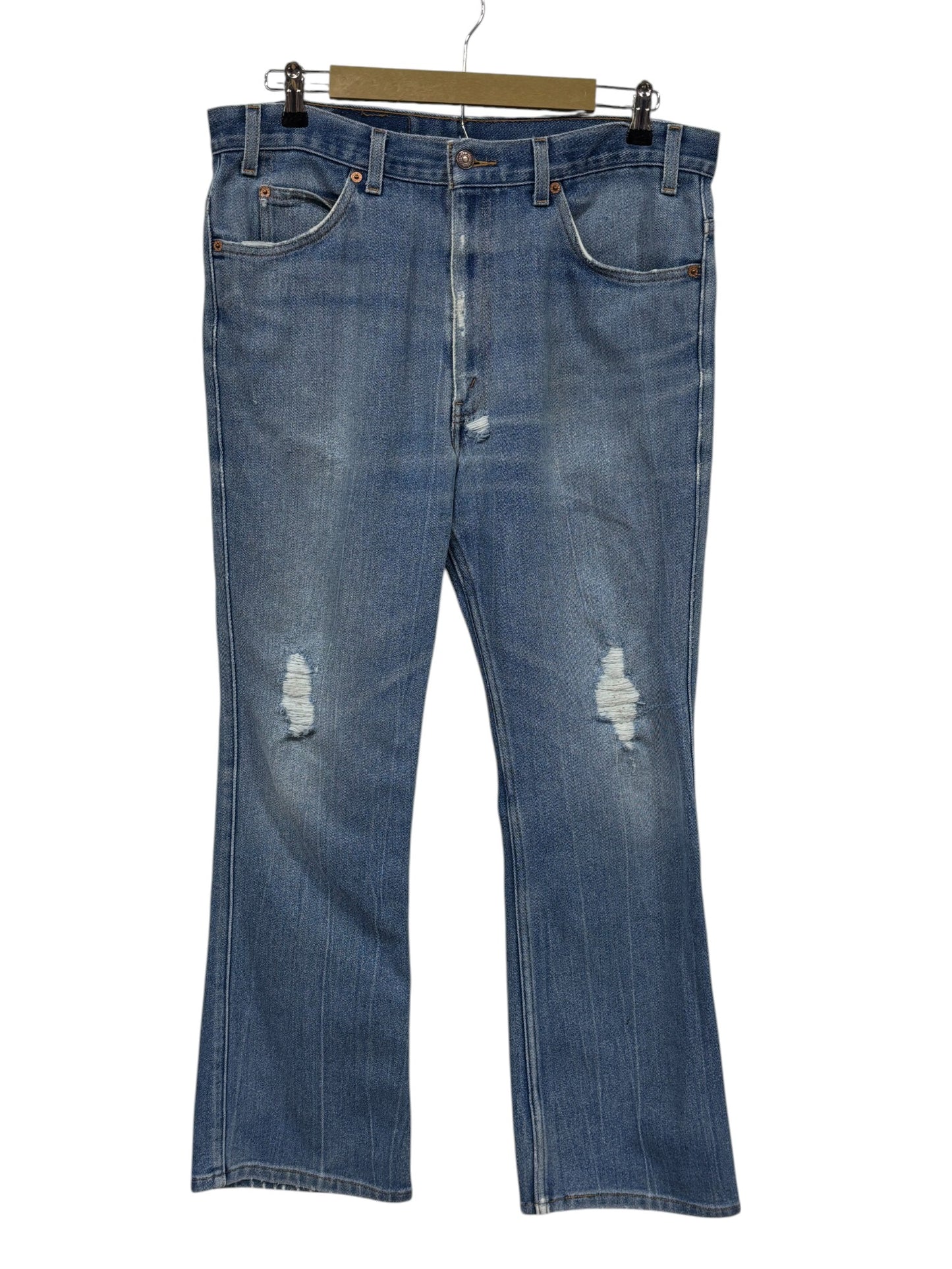 Vintage Levi's 517 Black Tab Denim Jeans Size 36x29
