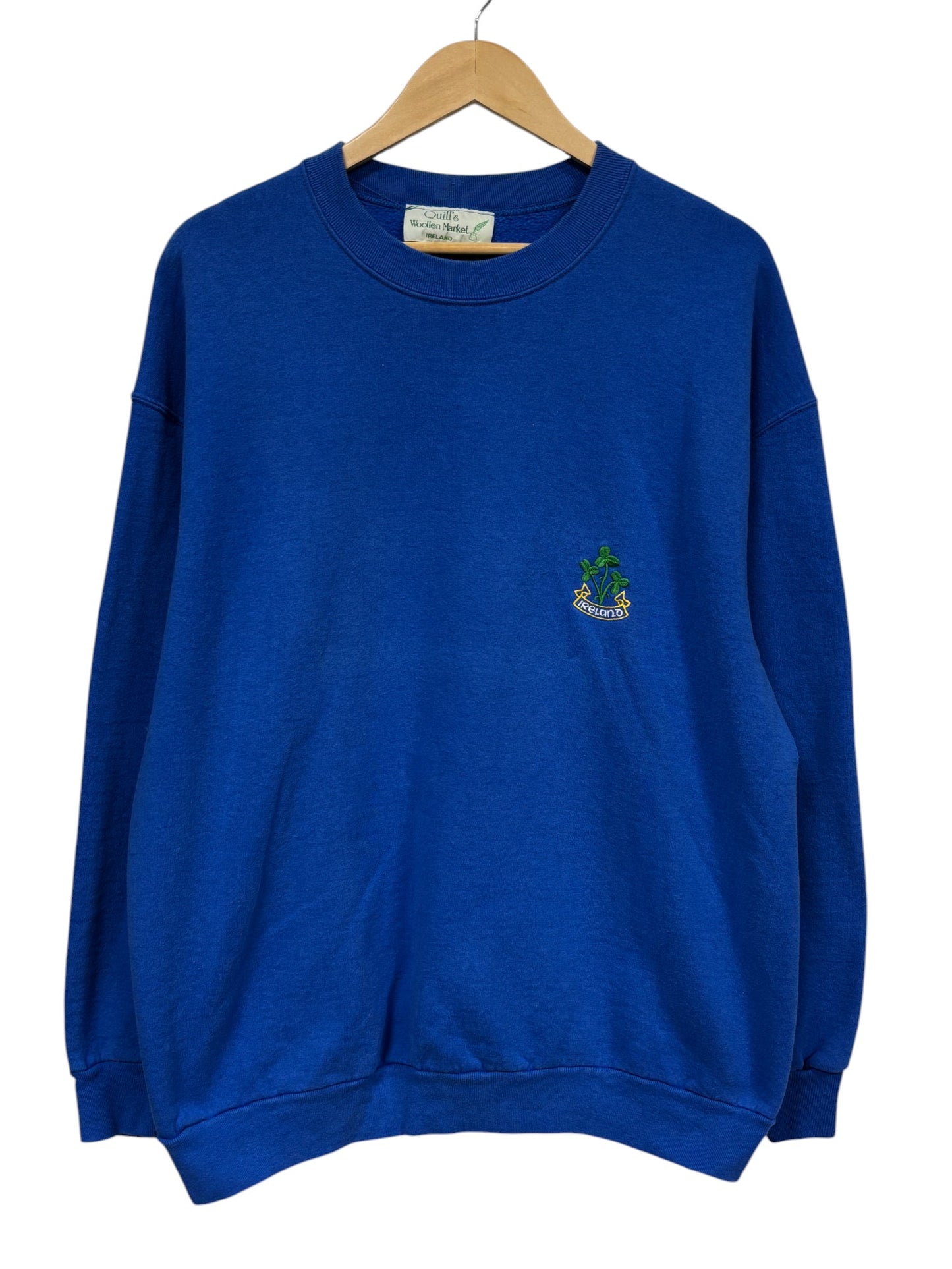 Vintage 90's Ireland Embroidered Crewneck Sweater Size XL