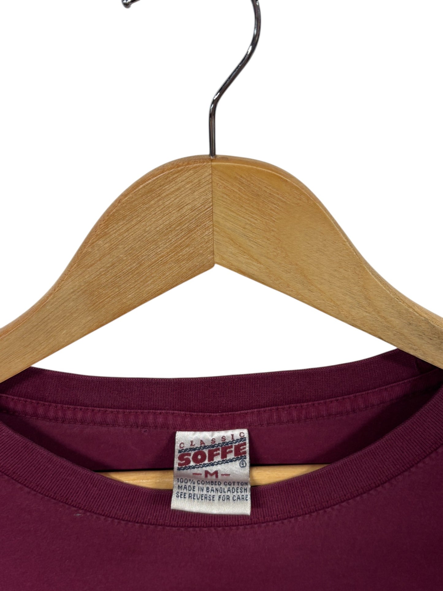 Vintage Y2K University of Montana Grizzlies Red Long Sleeve Shirt Size Medium