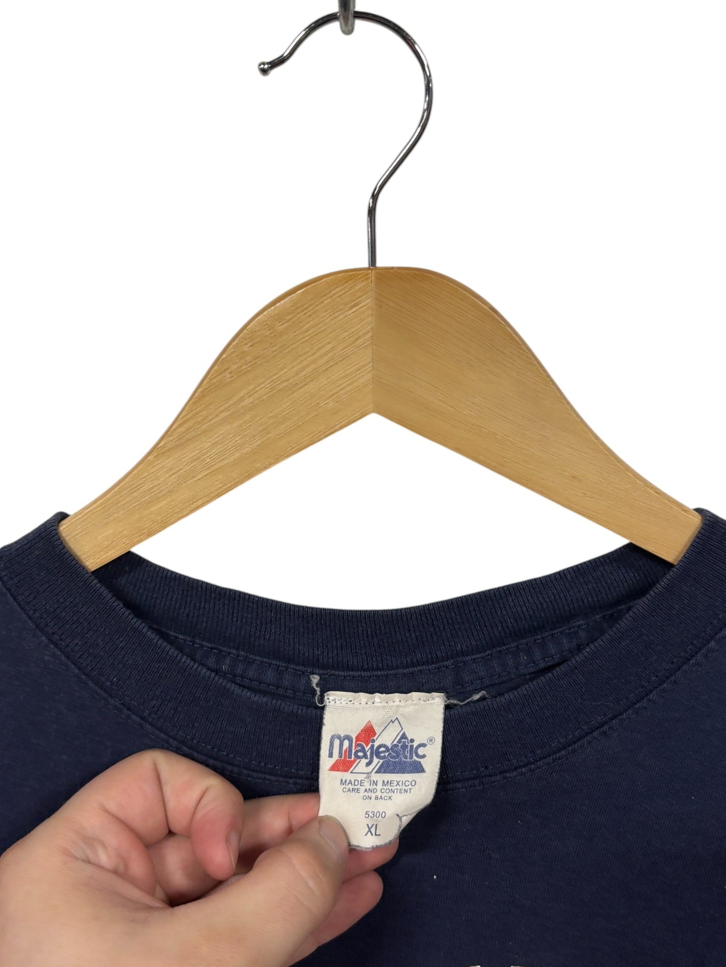 Vintage 00's Denver Broncos NFL Logo Graphic Tee Size XL