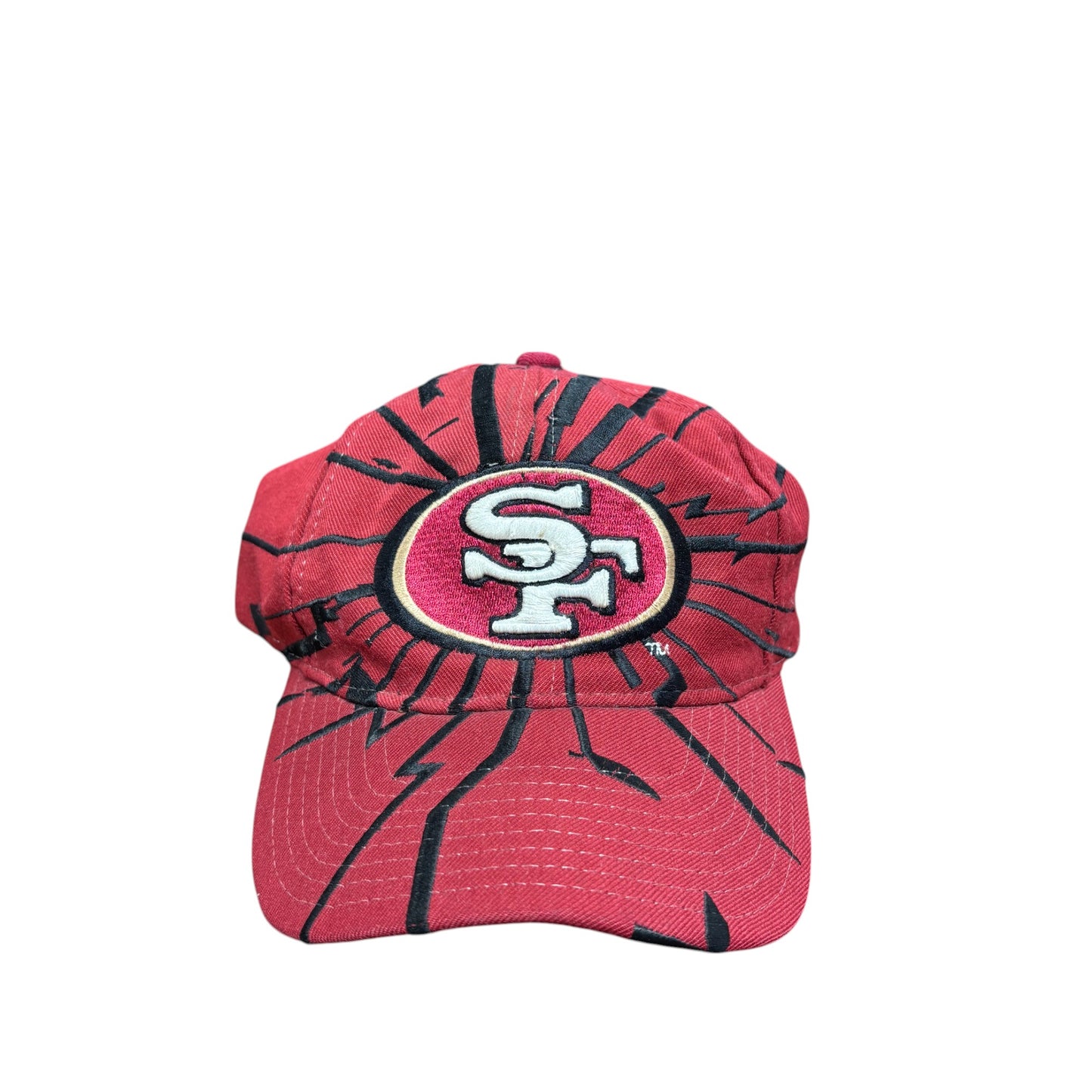 Vintage 90's Starter San Francisco 49'ers Shockwave Snapback Hat