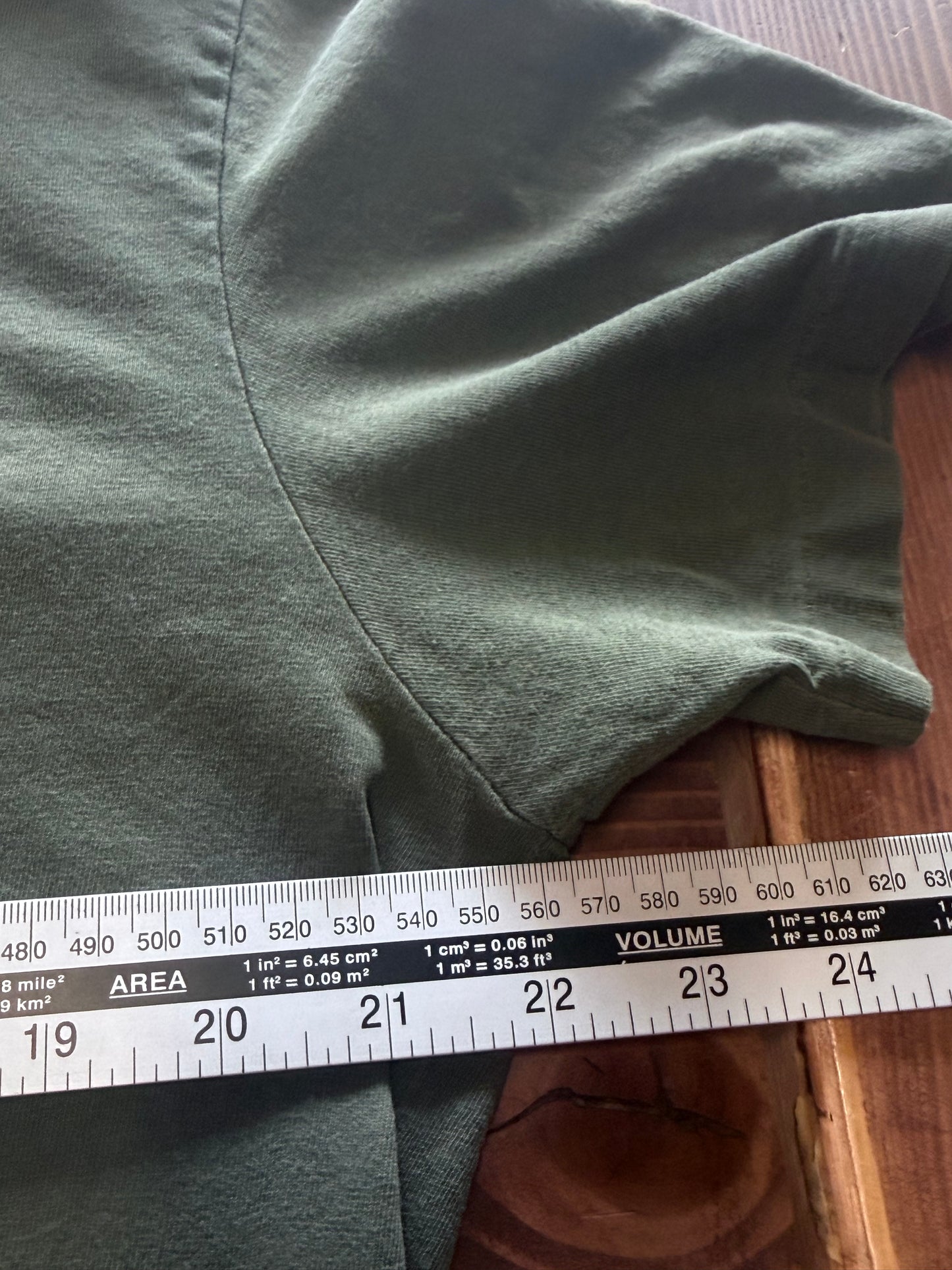 Vintage Polo Ralph Lauren Olive Green Small Pony Graphic Tee Size Medium