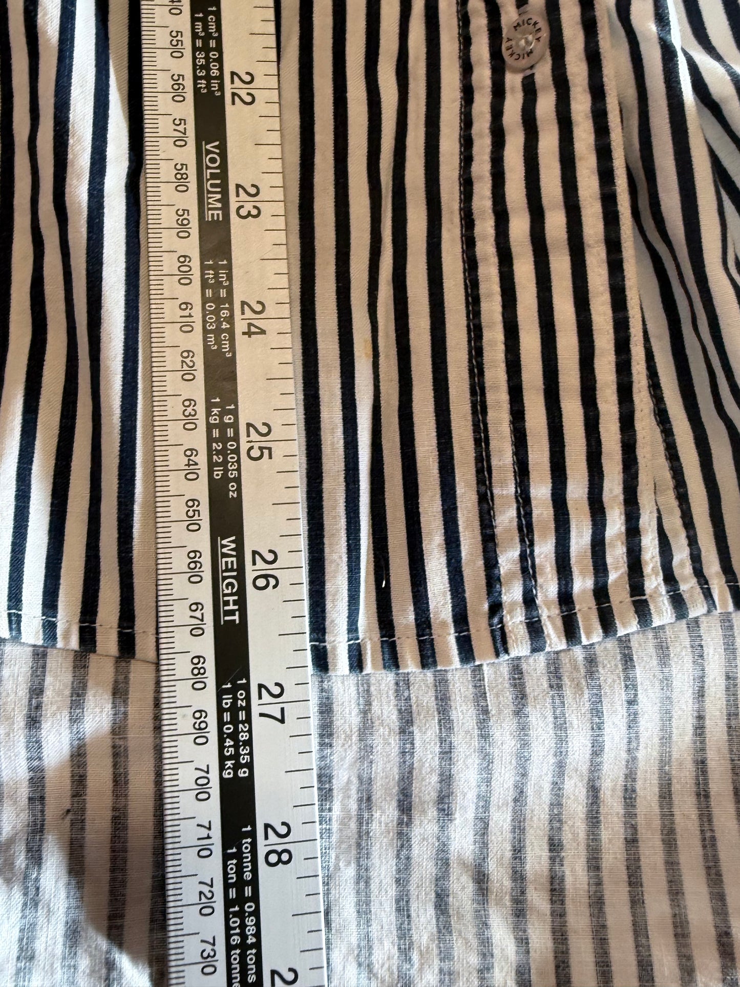 Vintage 90's Disney Mickey Minnie Mouse Button Up Shirt Size Large
