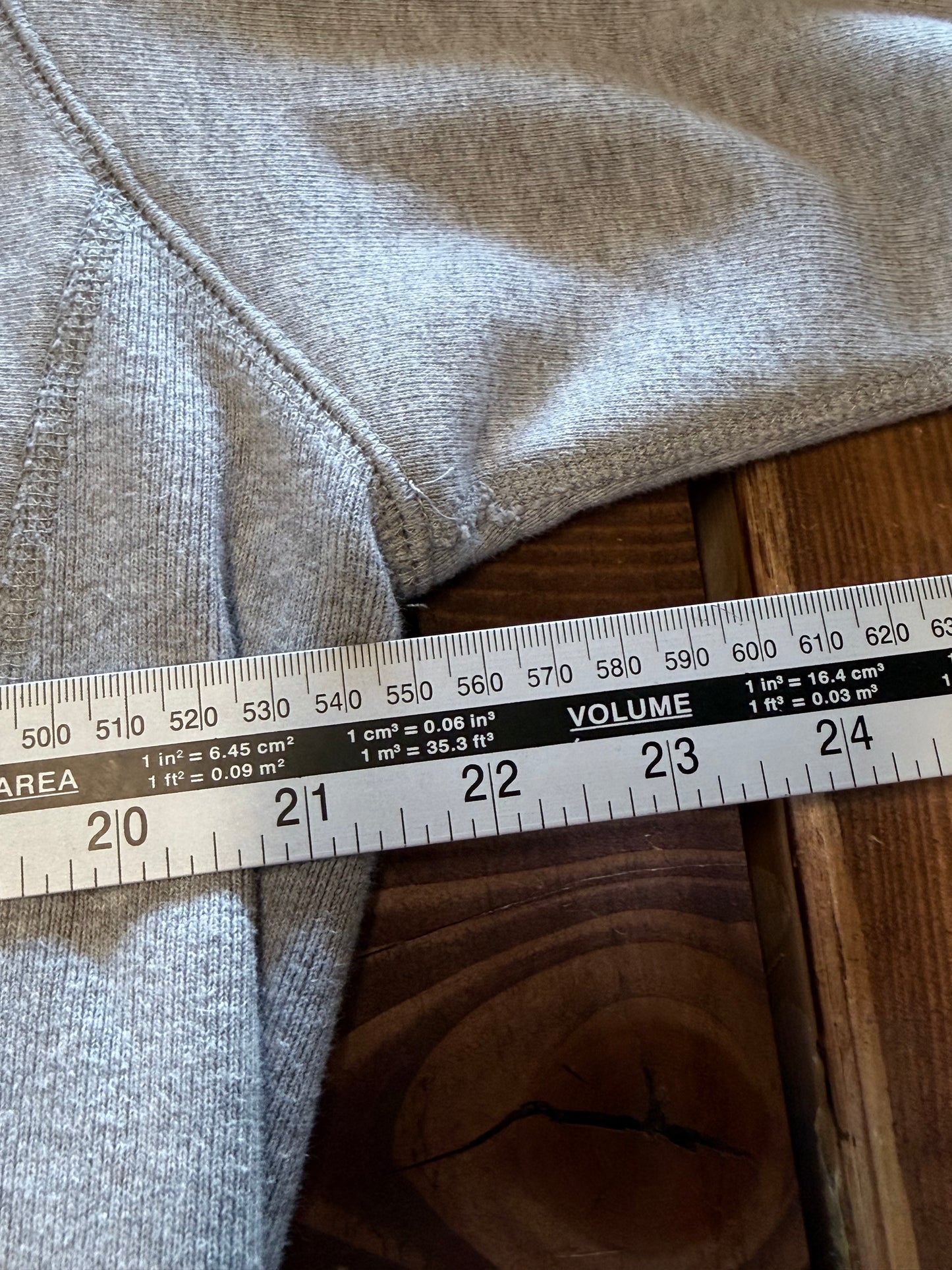Supreme Heather Grey Box Logo Hoodie Size Large