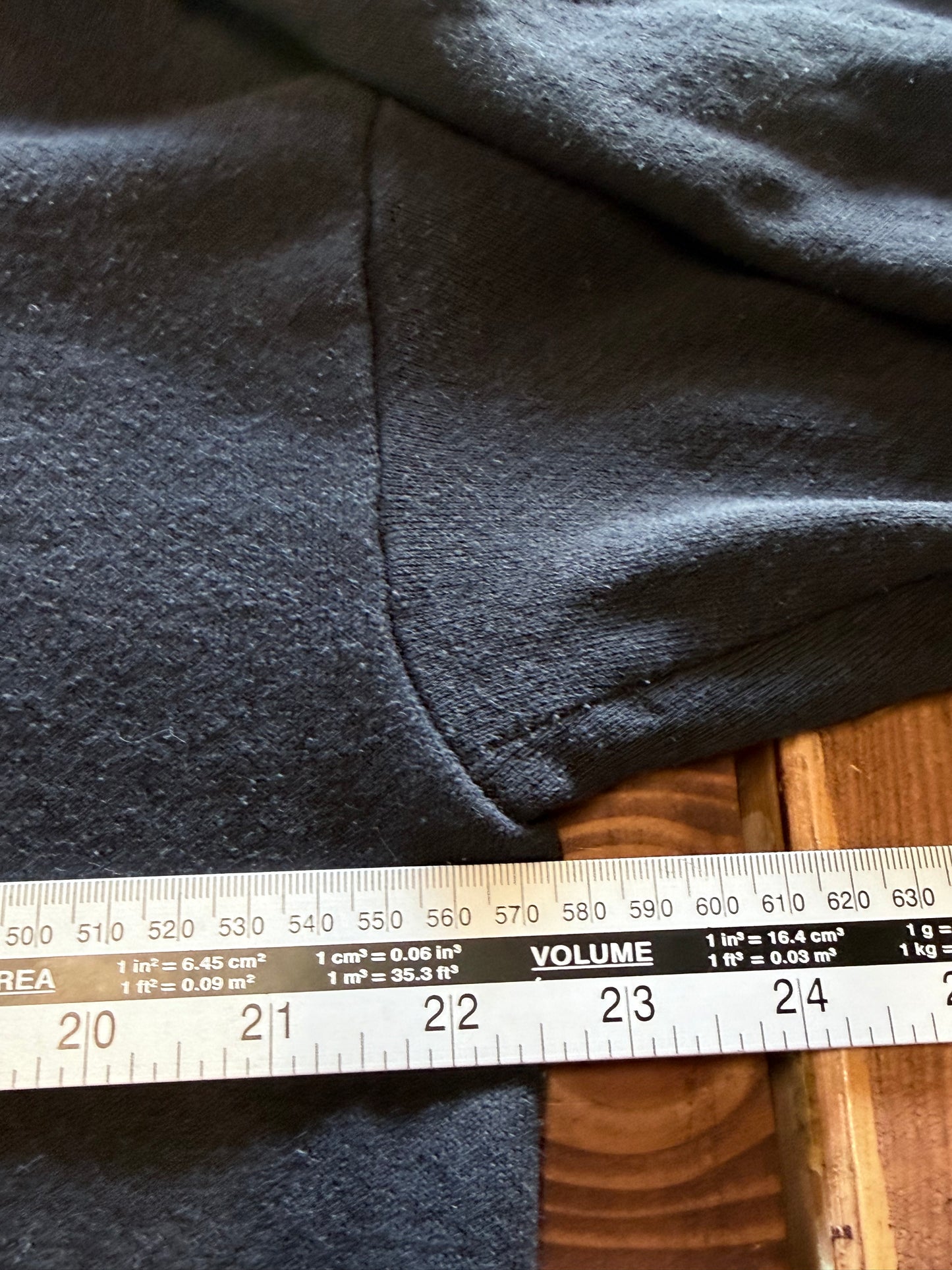 Vintage Sturdy Sweats Black Blank Zip Up Hoodie Made in USA Size Large