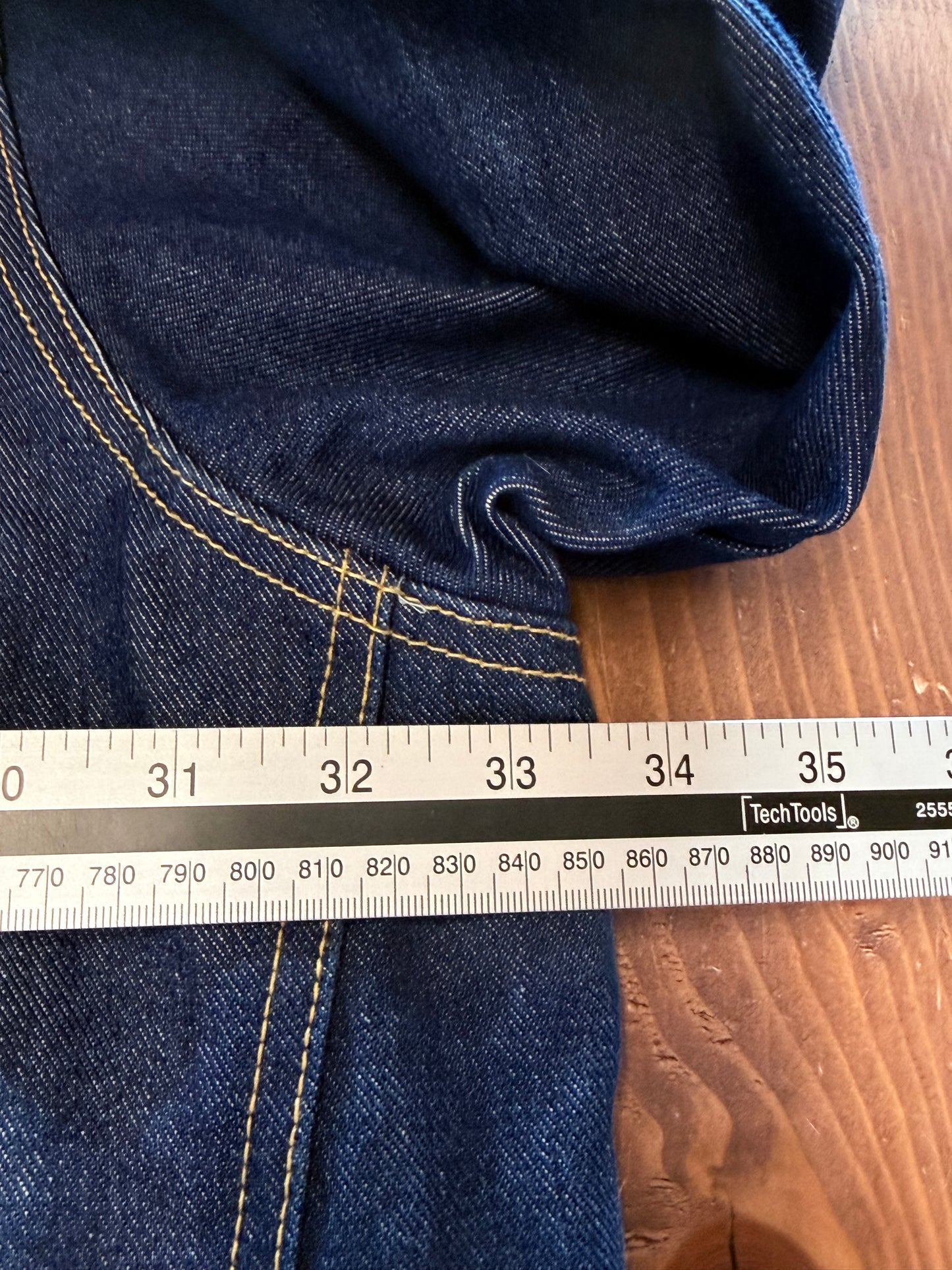 Vintage 90's Kani Jeans Denim Trucker Jacket Size 5XL