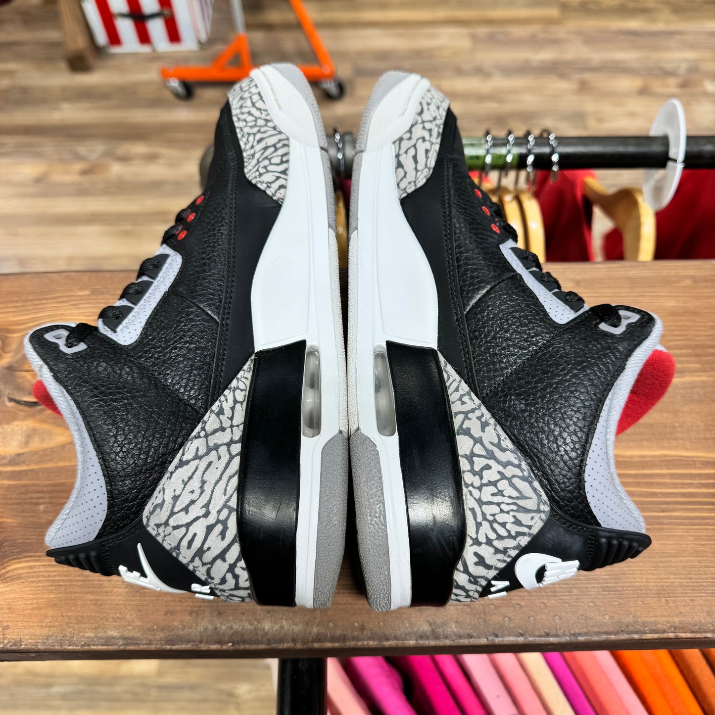 Jordan 3 'Black Cement (2018)' Size 9