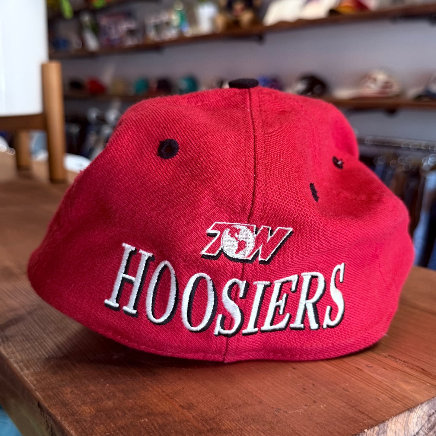 Vintage 90's Indiana Hoosiers Fitted Hat Size 7 3/8