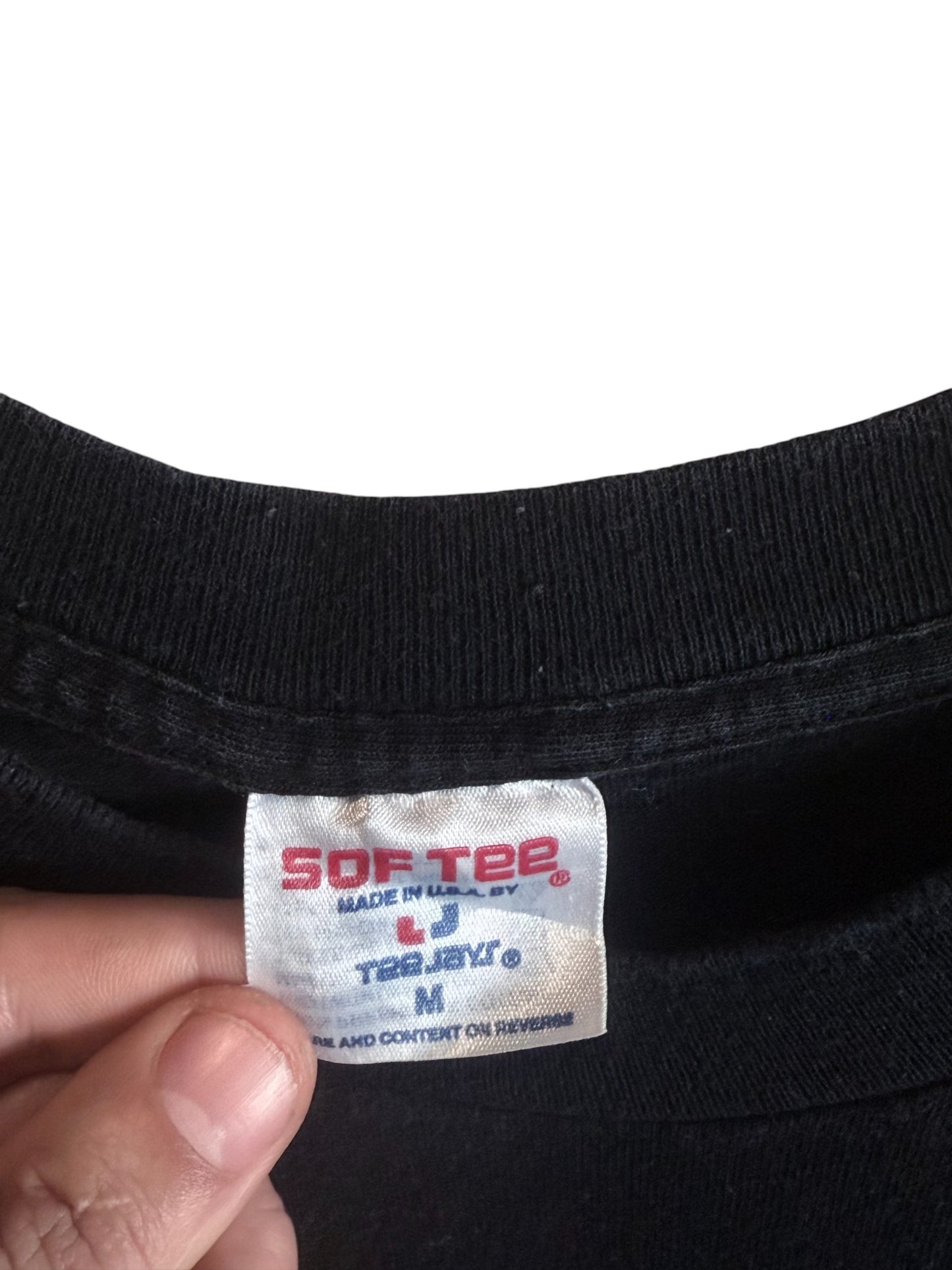 Vintage 90's Looney Tunes Taz Cyclone Cartoon Graphic Tee Size Medium