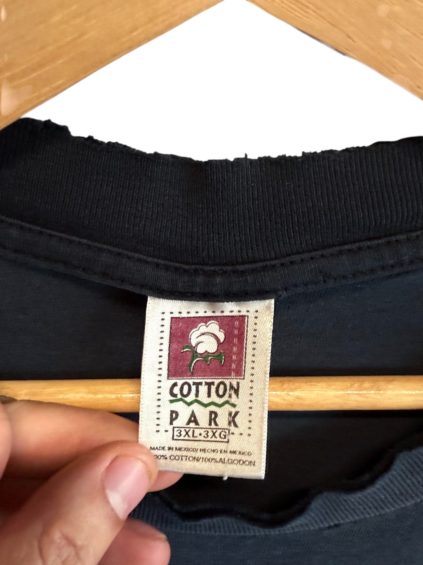 Vintage West Coast Choppers Cancun Faded Black Graphic Tee Size 3XL