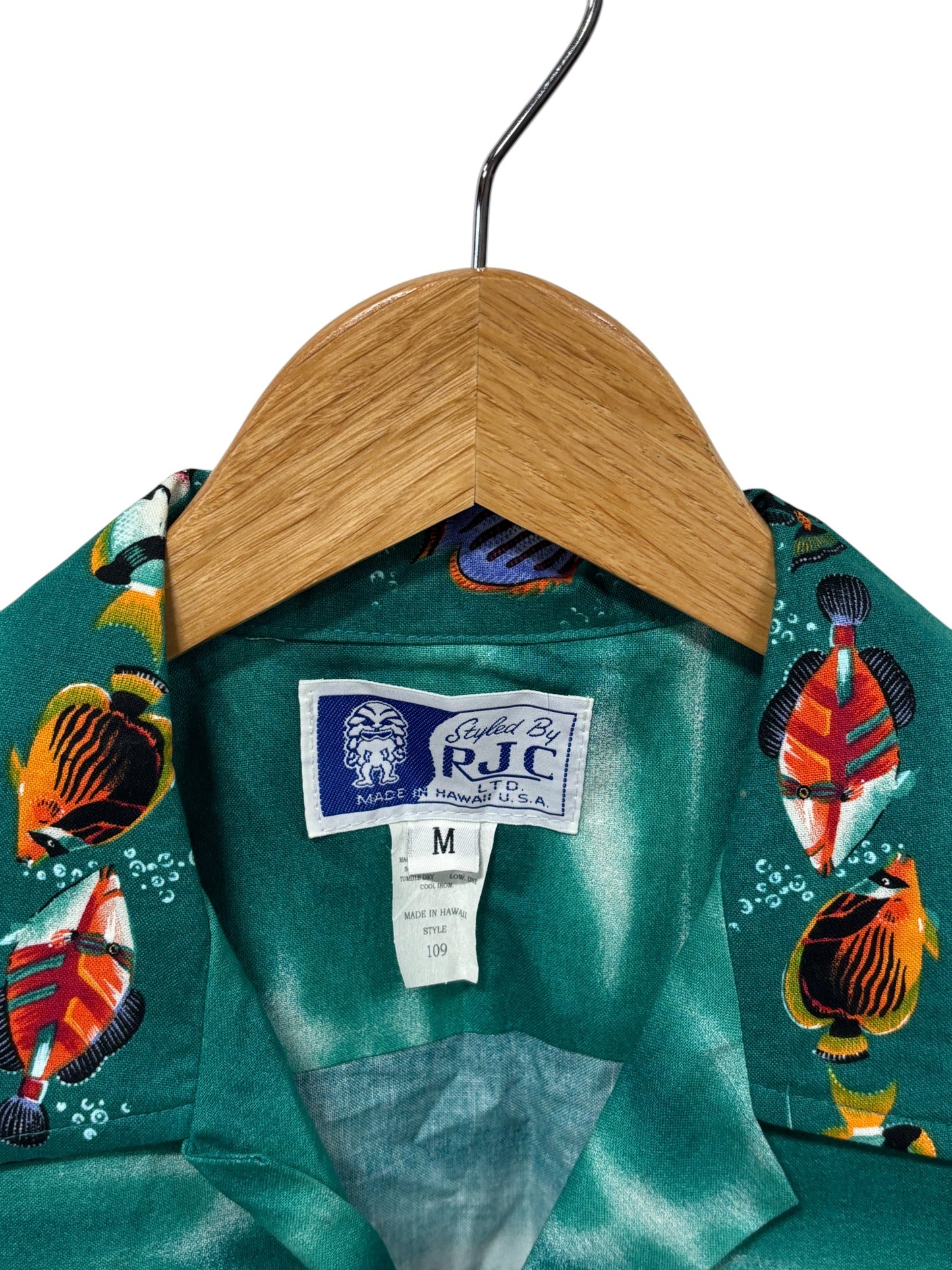 Vintage 90's Tropical Island Hawaiian Vacation Shirt Size Medium