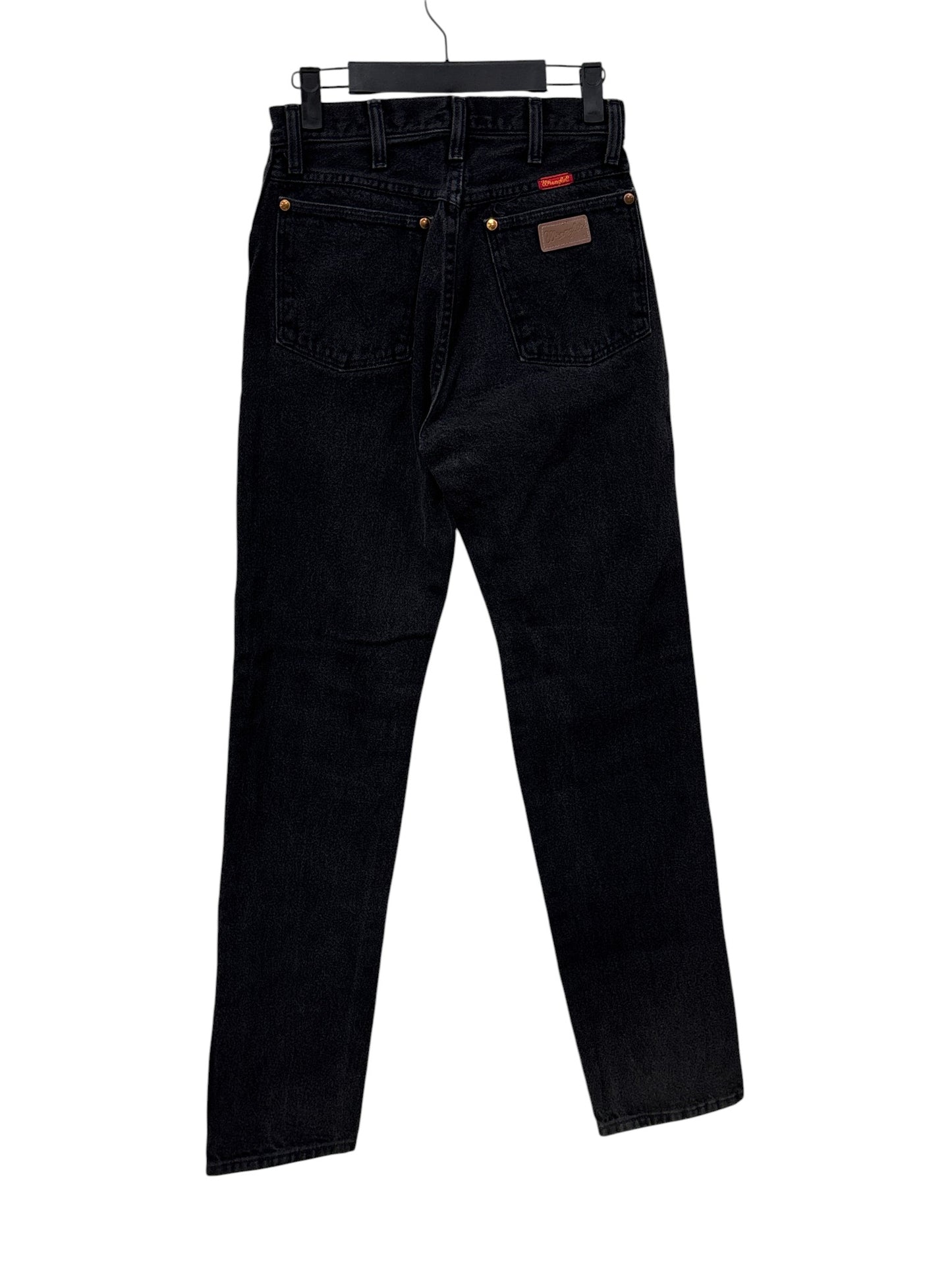 Wrangler Women's Black Denim Western Jeans Size 26x33