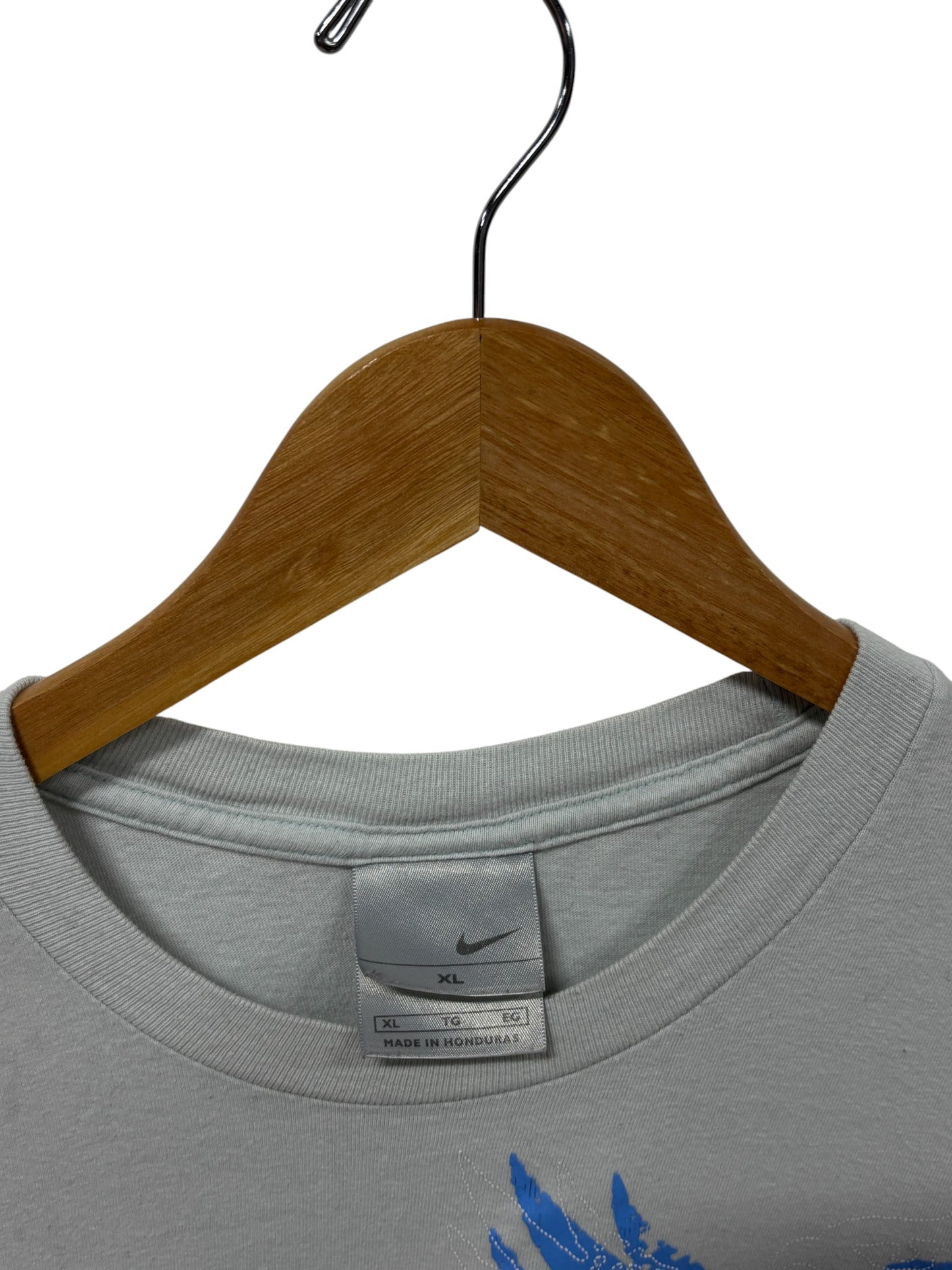 Vintage Y2K Nike Eagle Crest Swoosh Logo Graphic Tee Size XL