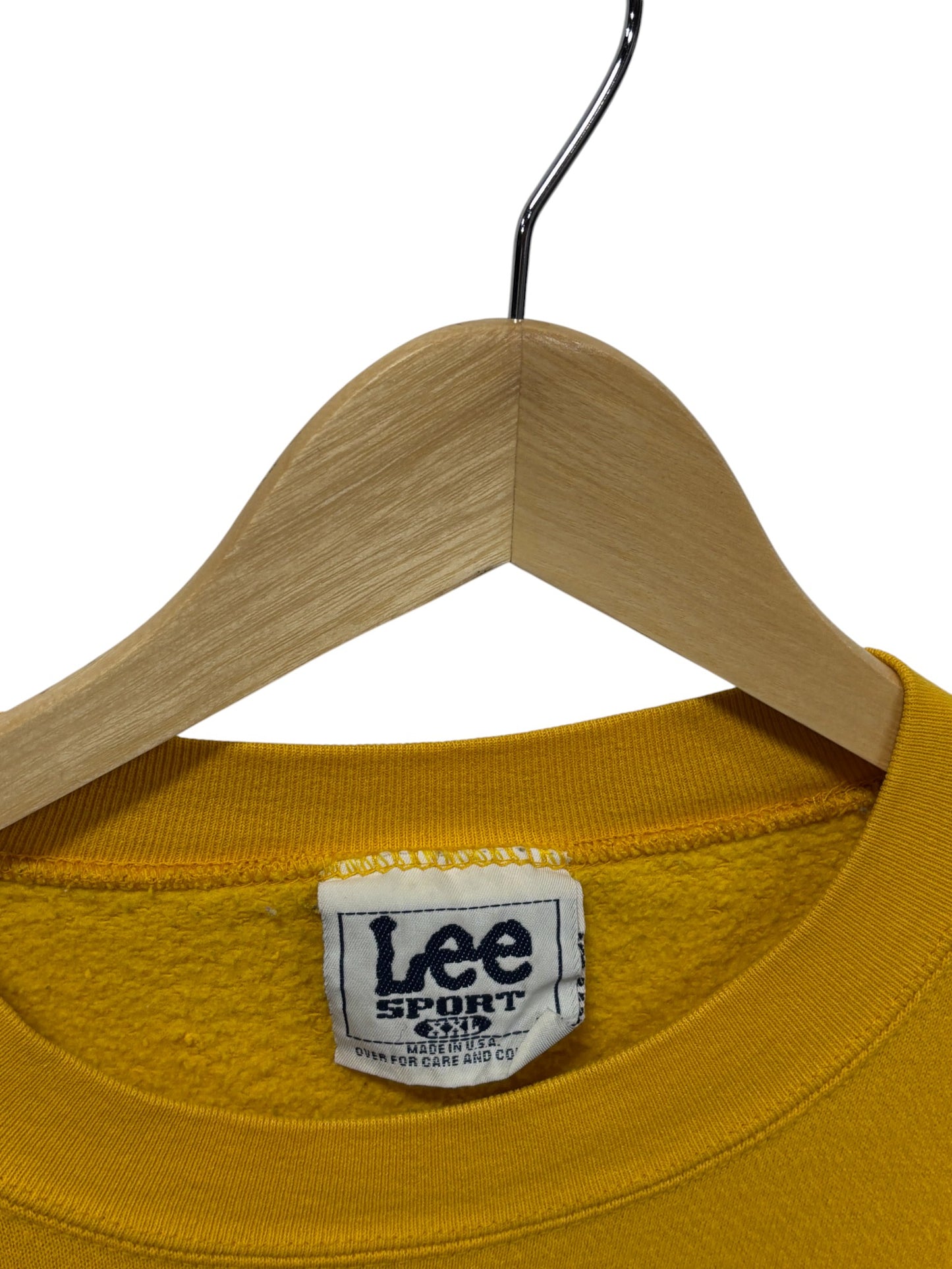 Vintage 90's Green Bay Packers NFL Logo Yellow Sweater Size XXL