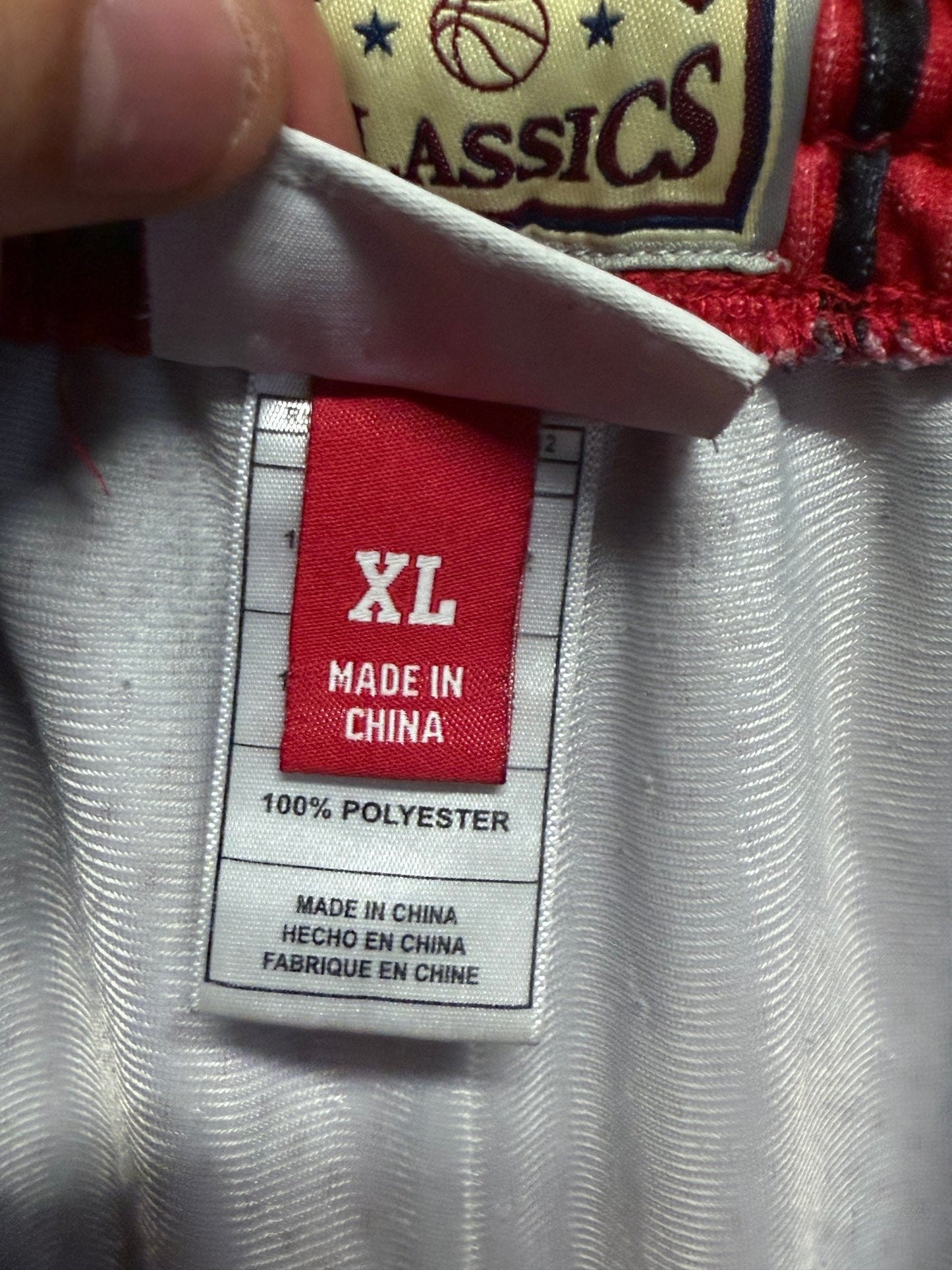 Mitchell & Ness Toronto Raptors Throwback Basketball Shorts Size XL