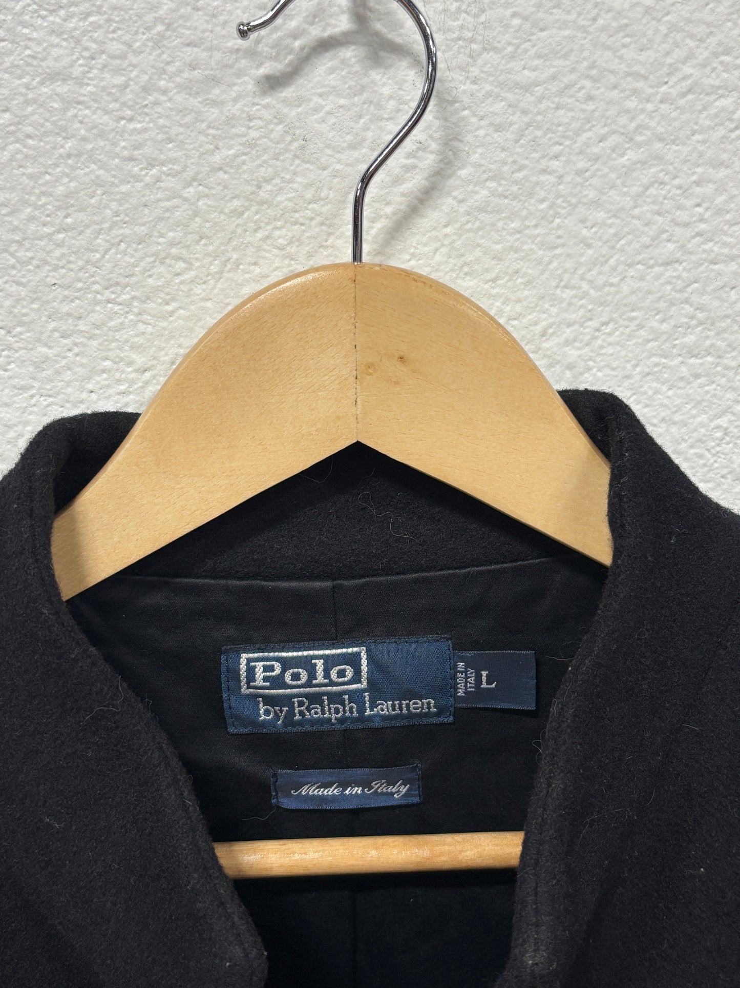 Polo Ralph Lauren Made in Italy Button Up Jacket Size Large