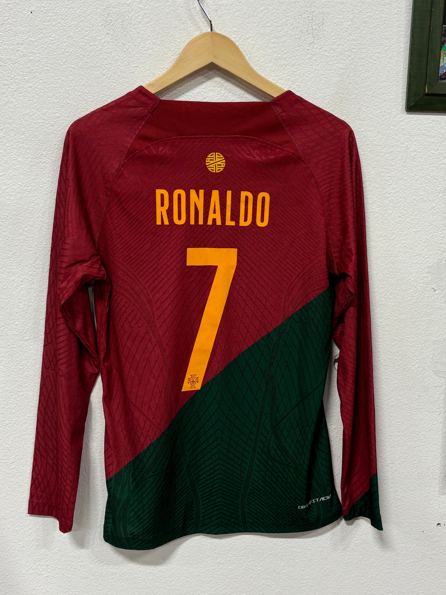 Nike Portugal World Cup Jersey #7 Ronaldo Size Large