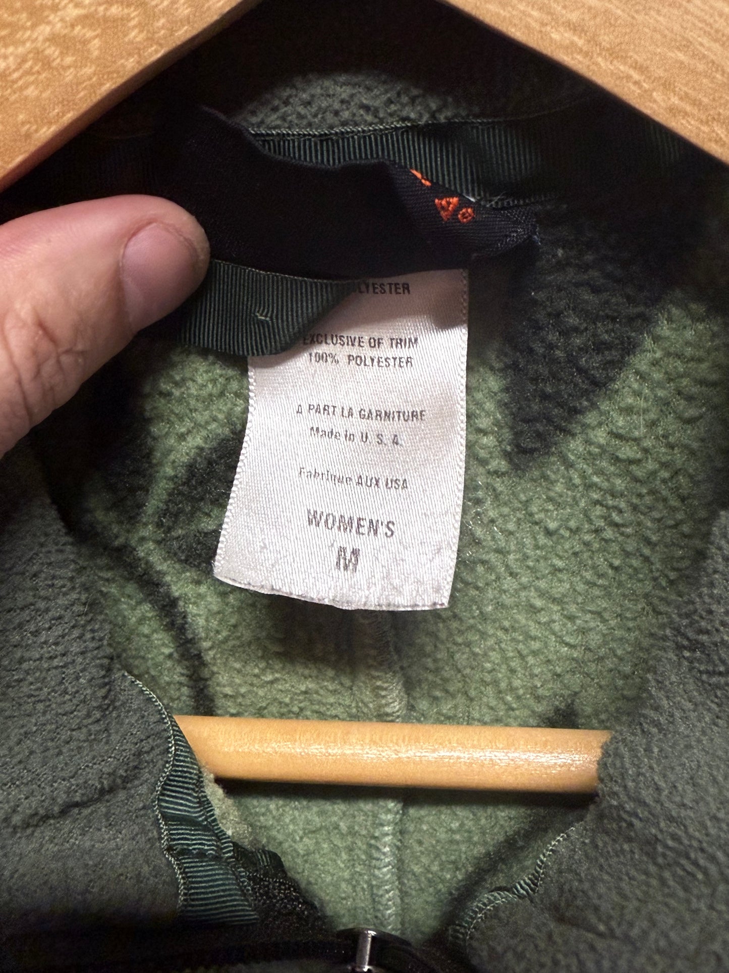 Patagonia Synchilla Women's Flower Print Fleece Vest Size Medium