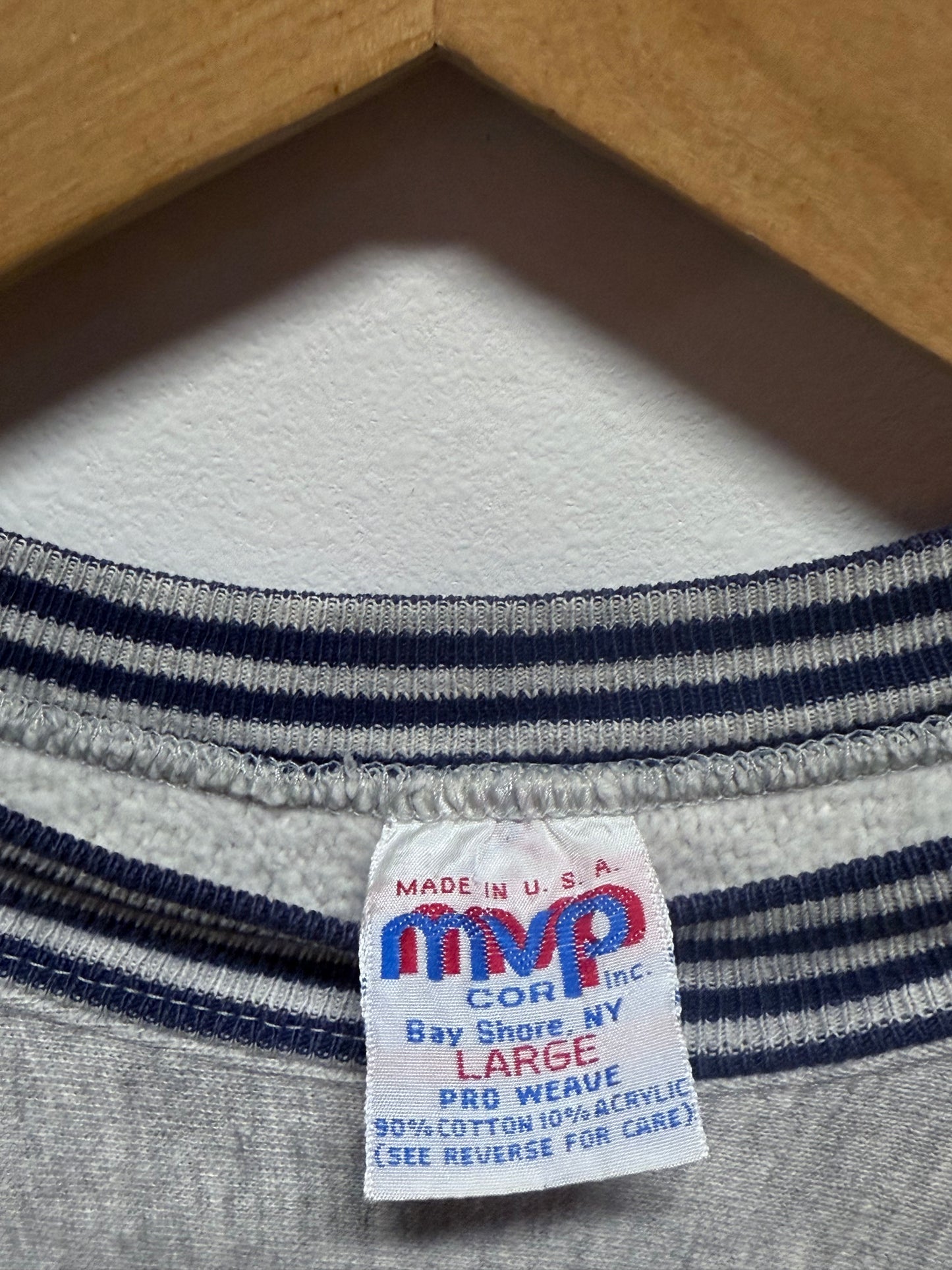 Vintage 80's MVP Pro Weave Willamette Collegiate Sweater Size Large